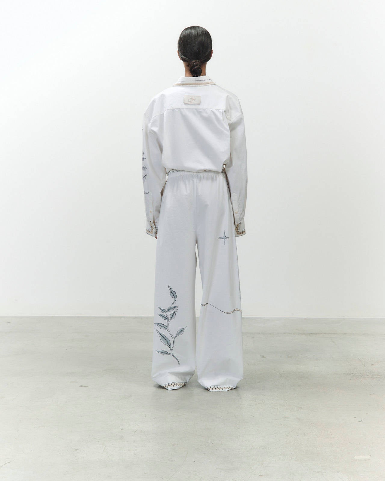 PANTALONE HAND PAINTED