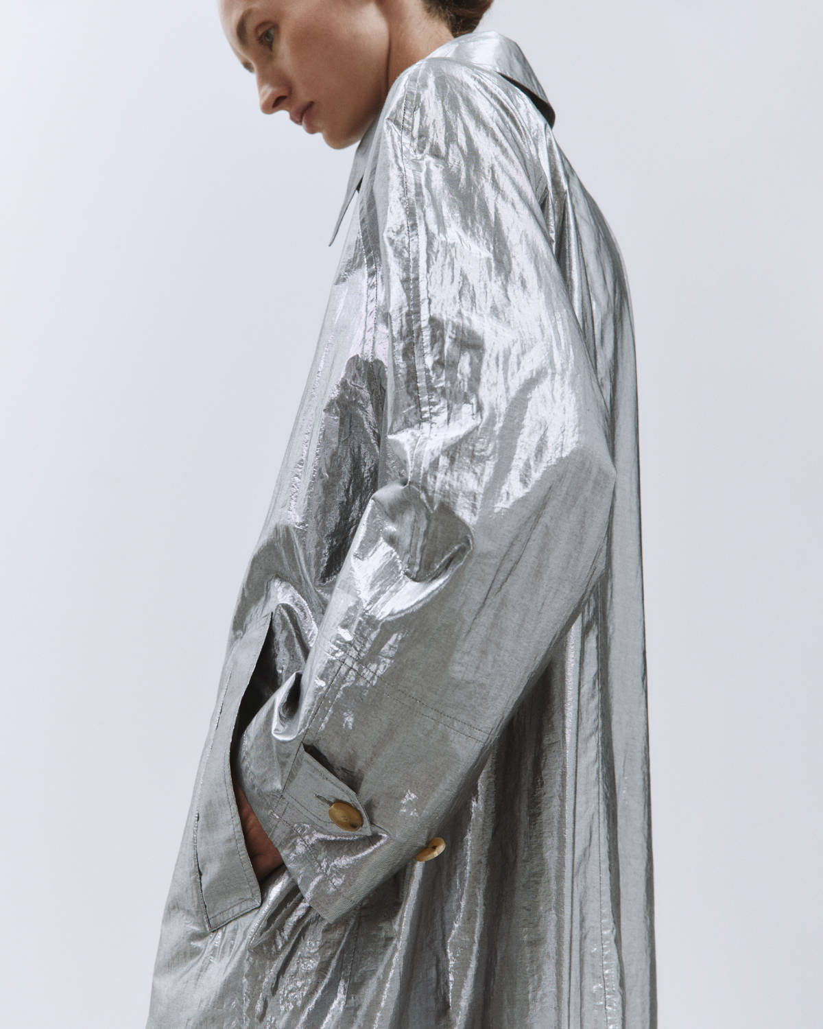 TRENCH SILVER