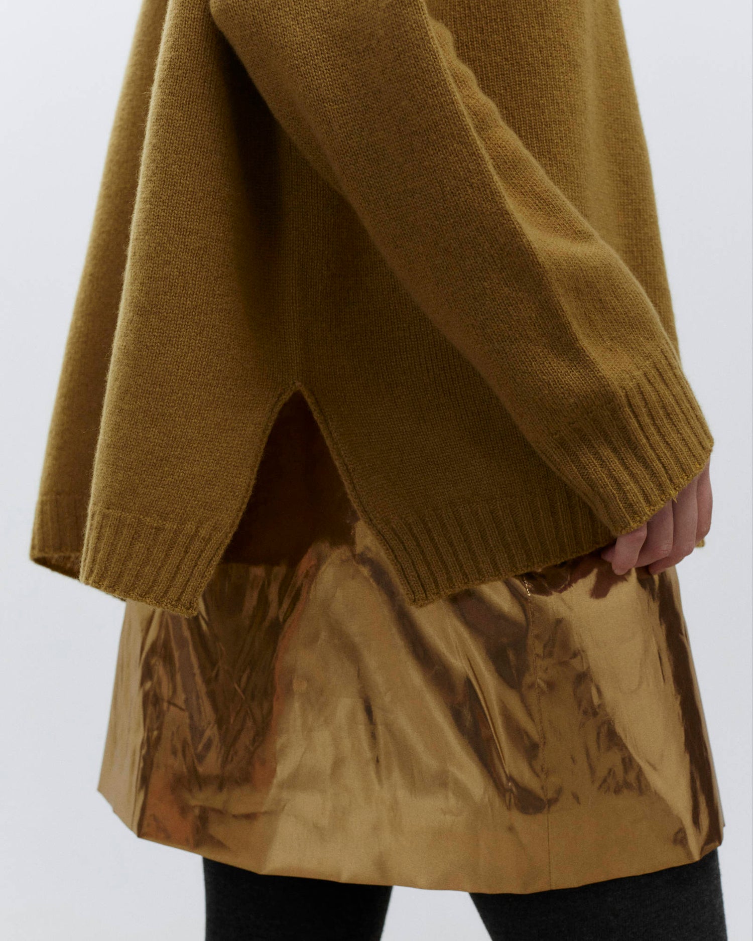 MAGLIA CACHEMIRE COLLO ALTO