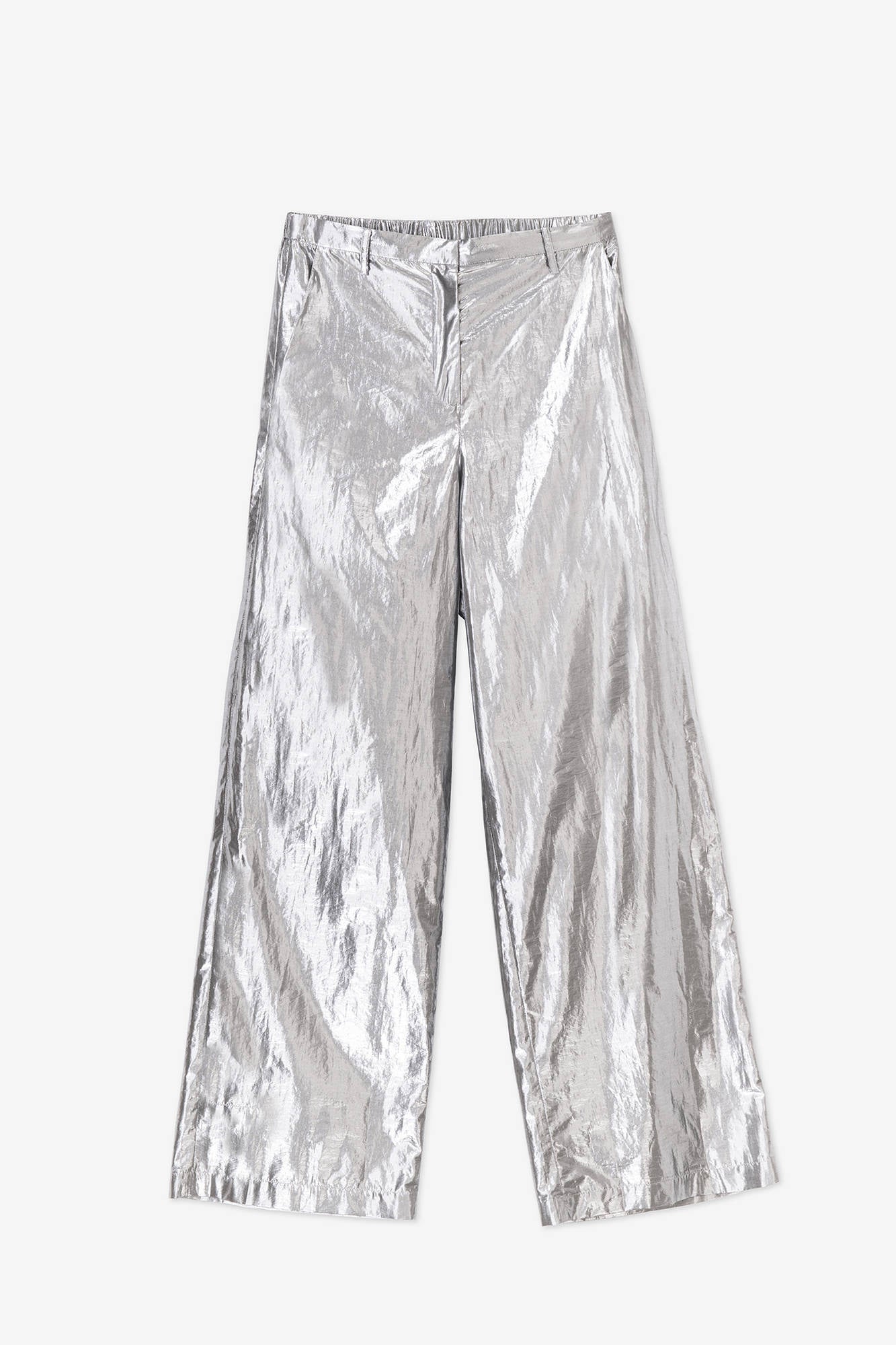 PANTALONE LIGHT SHINY PALAZZO