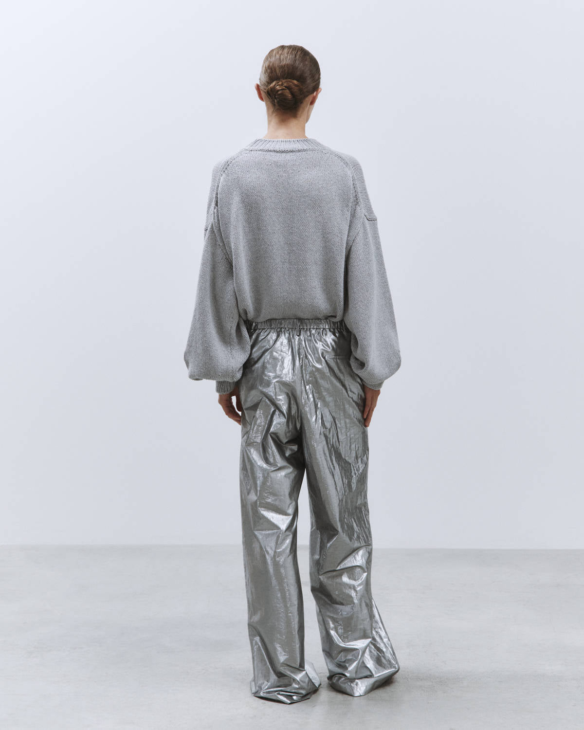 PANTALONE LIGHT SHINY PALAZZO