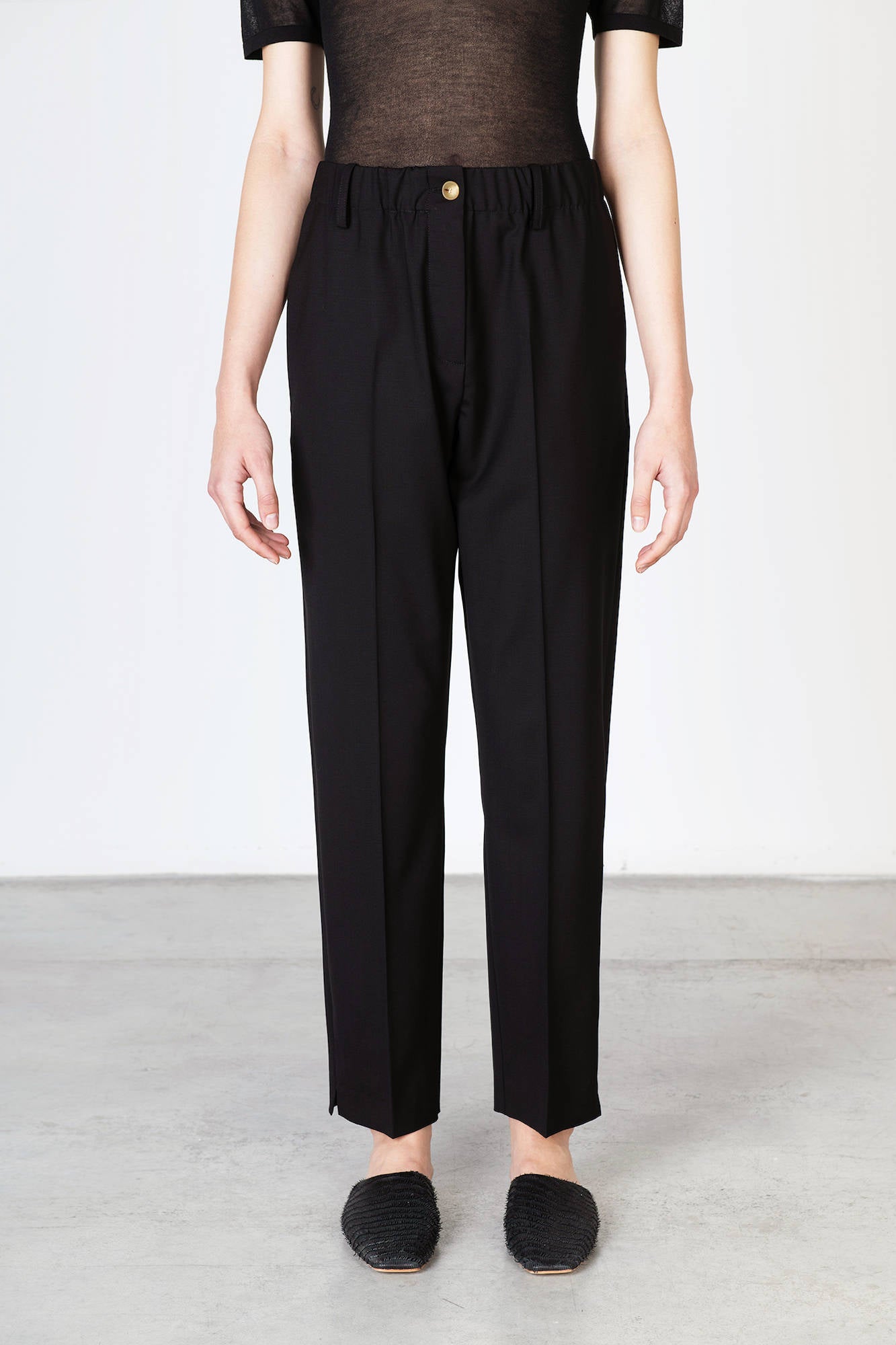 PANTALONE IN TELA LANA