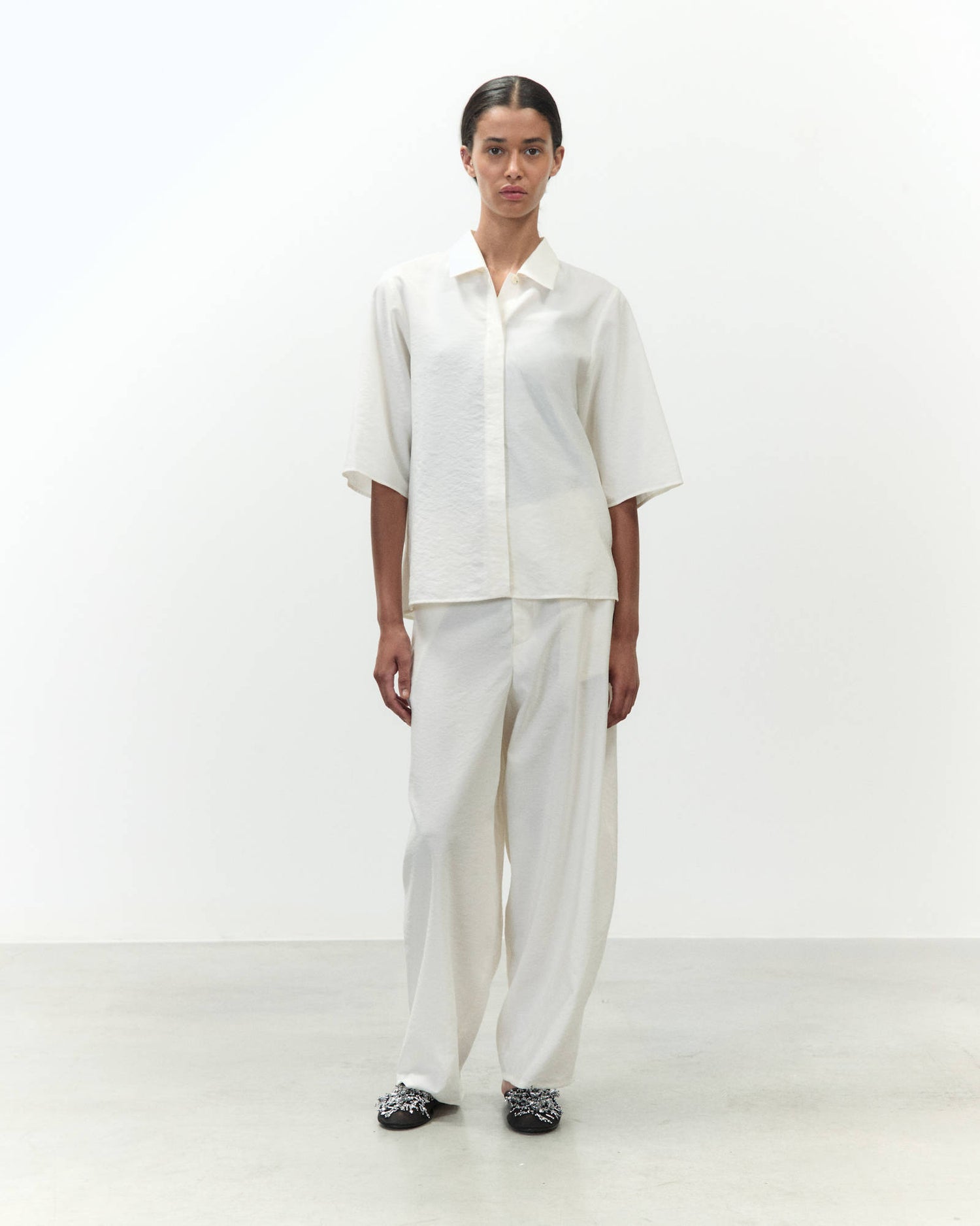 CAMICIA TELA DI SETA