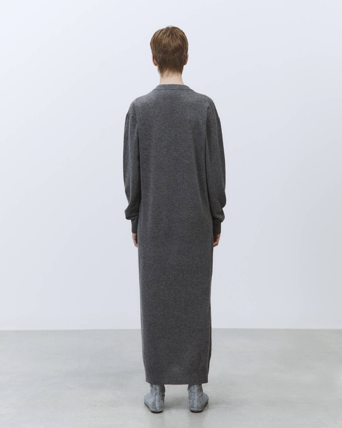 MAXI ABITO IN CACHEMIRE