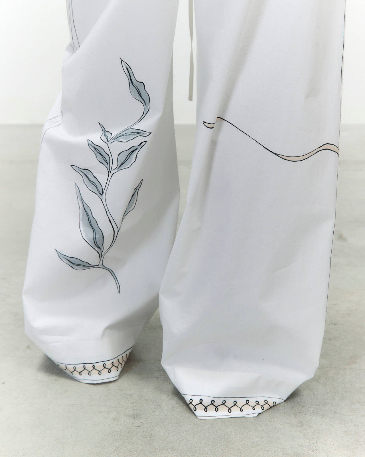 PANTALONE HAND PAINTED