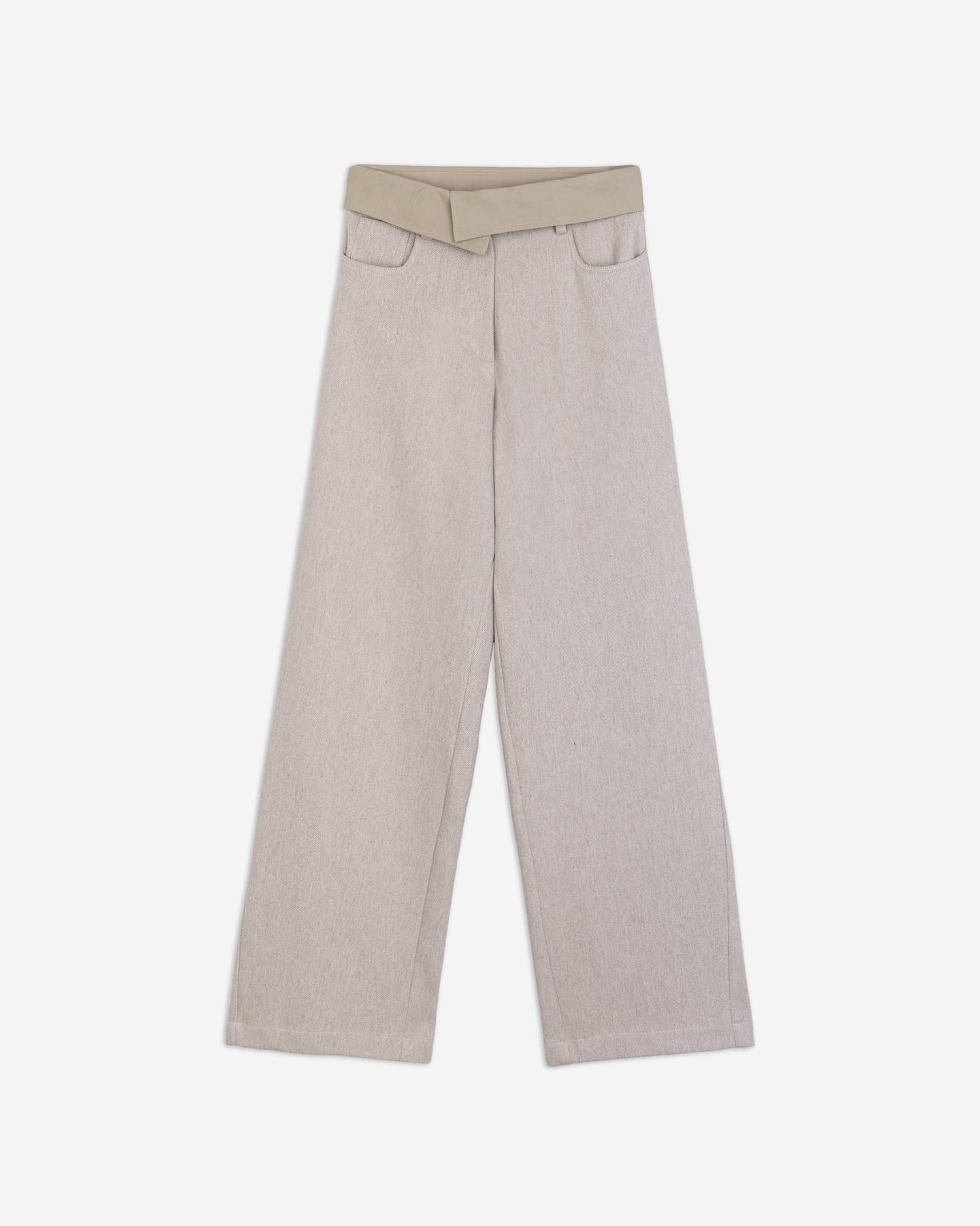 PANTALONE IN BULL CON BASCHINA