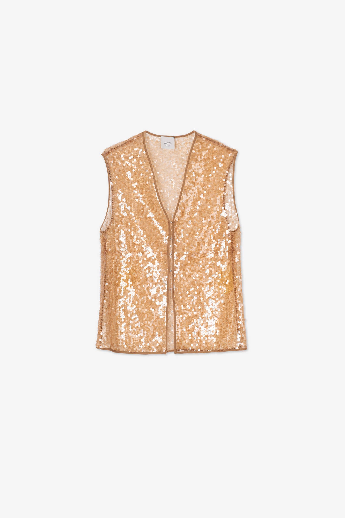 BLUSA PAILLETTES GOLD