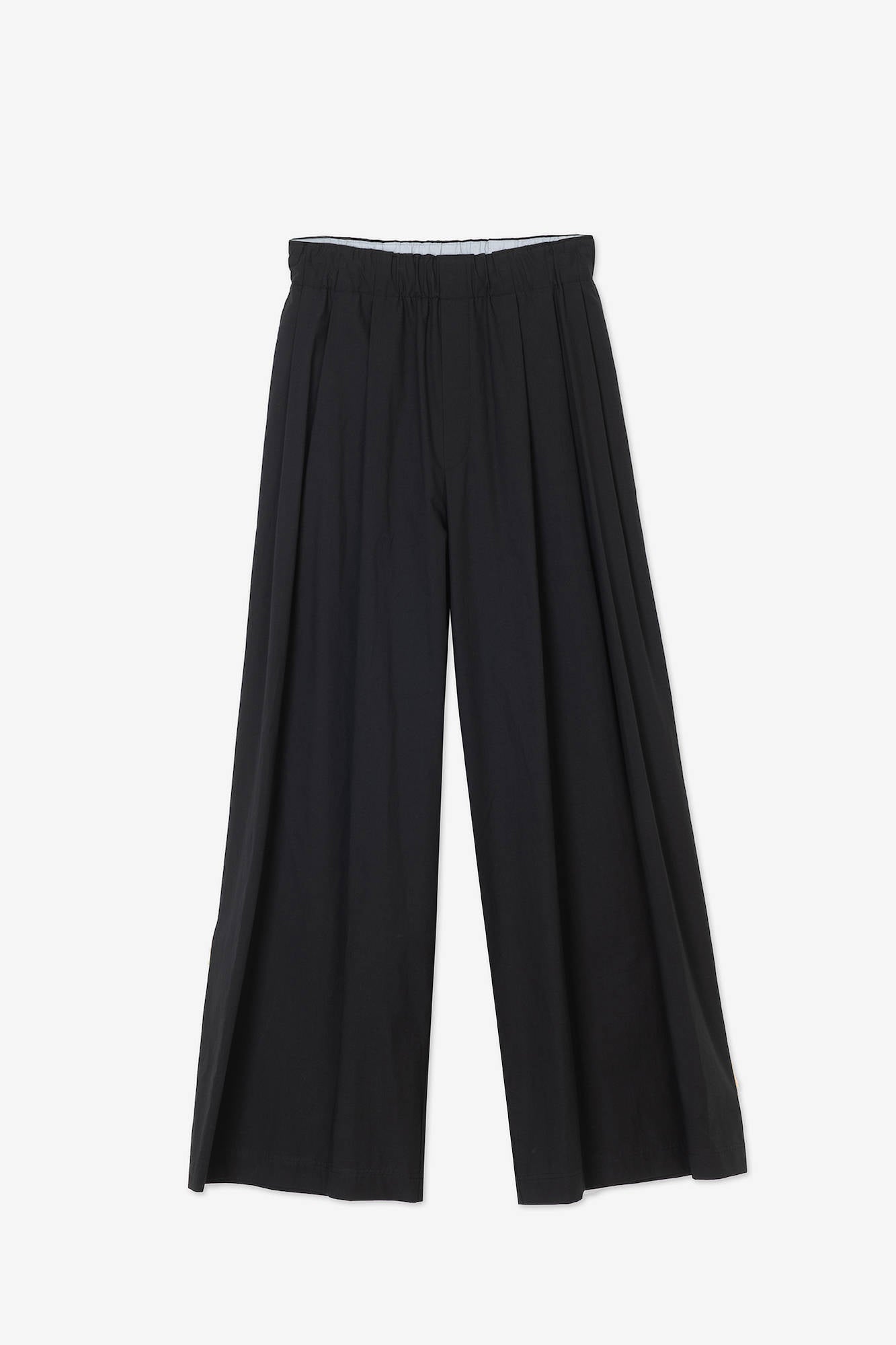 PANTALONE POPELINE WIDE LEG