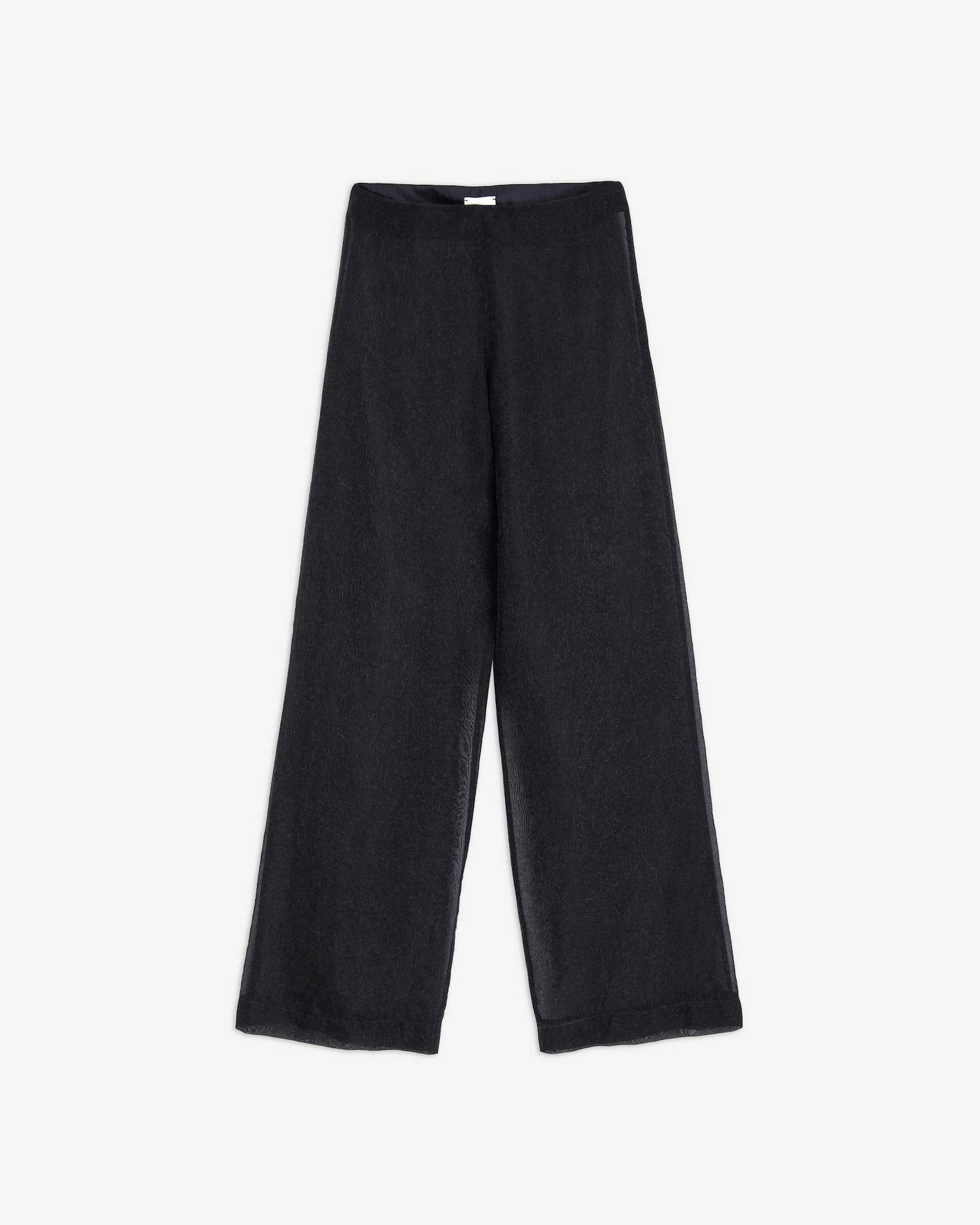 PANTALONE IN ORGANZA EFFETTO FRANGIA