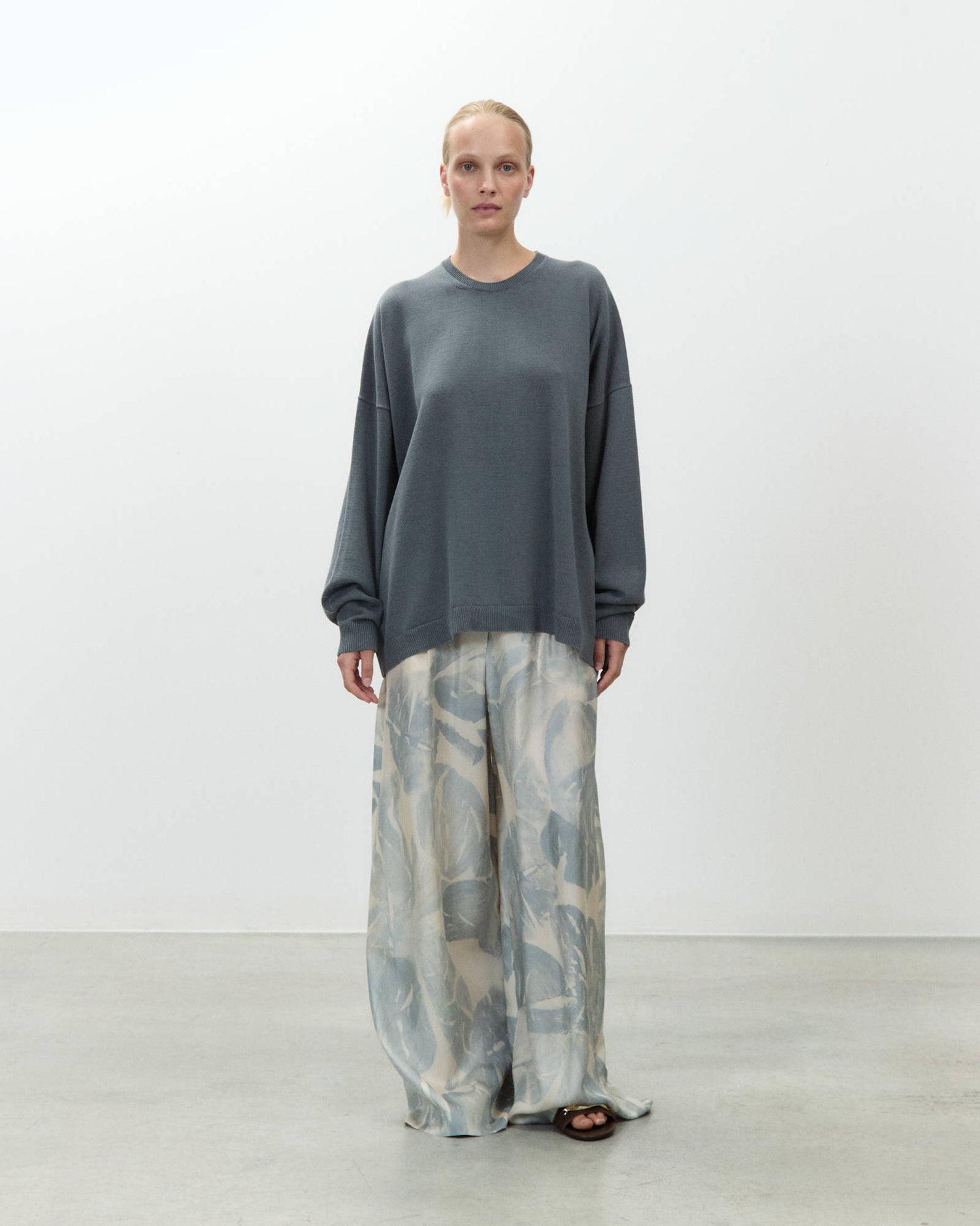 MAGLIA IN COTONE OVERSIZE