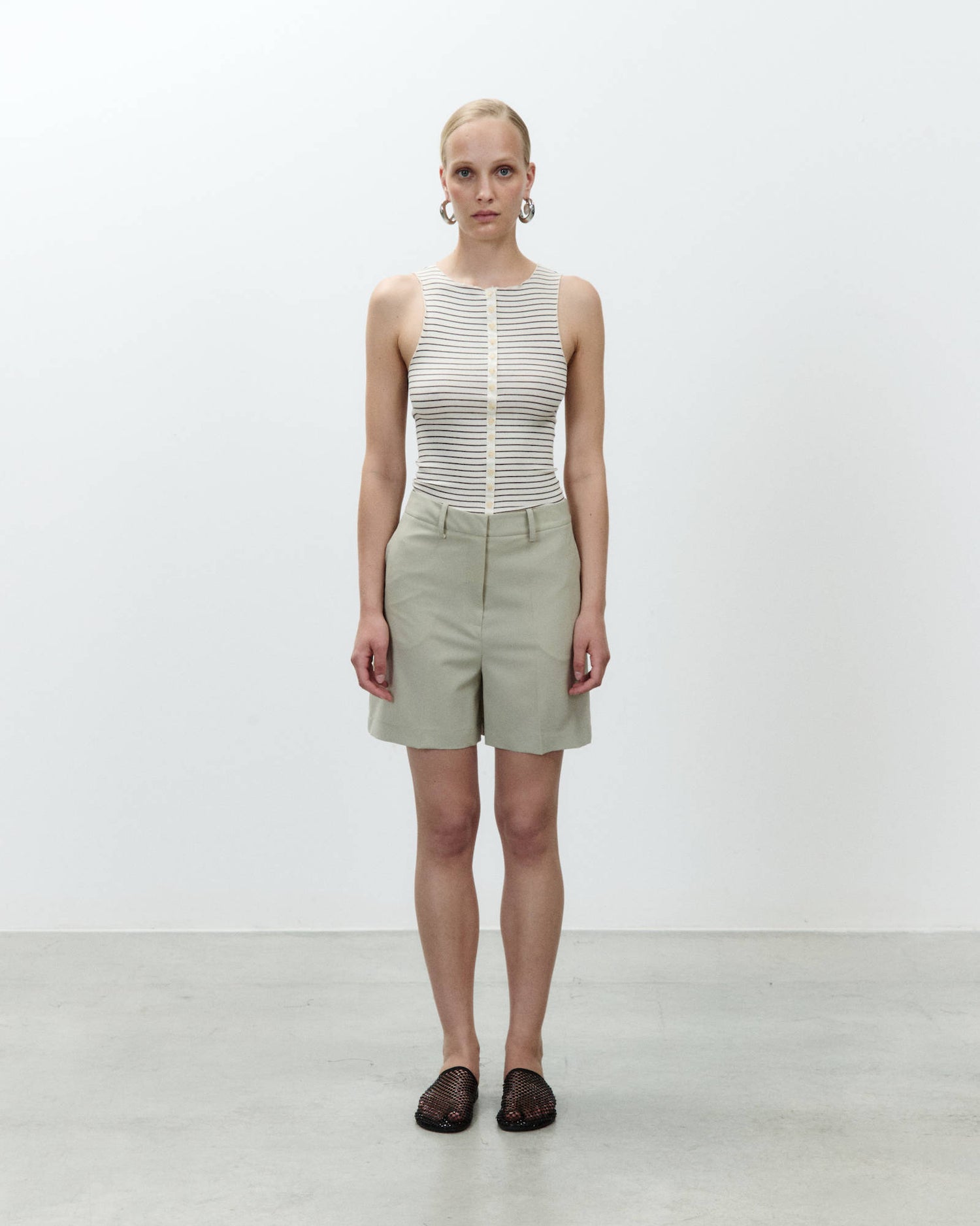 BERMUDA TELA DI LANA