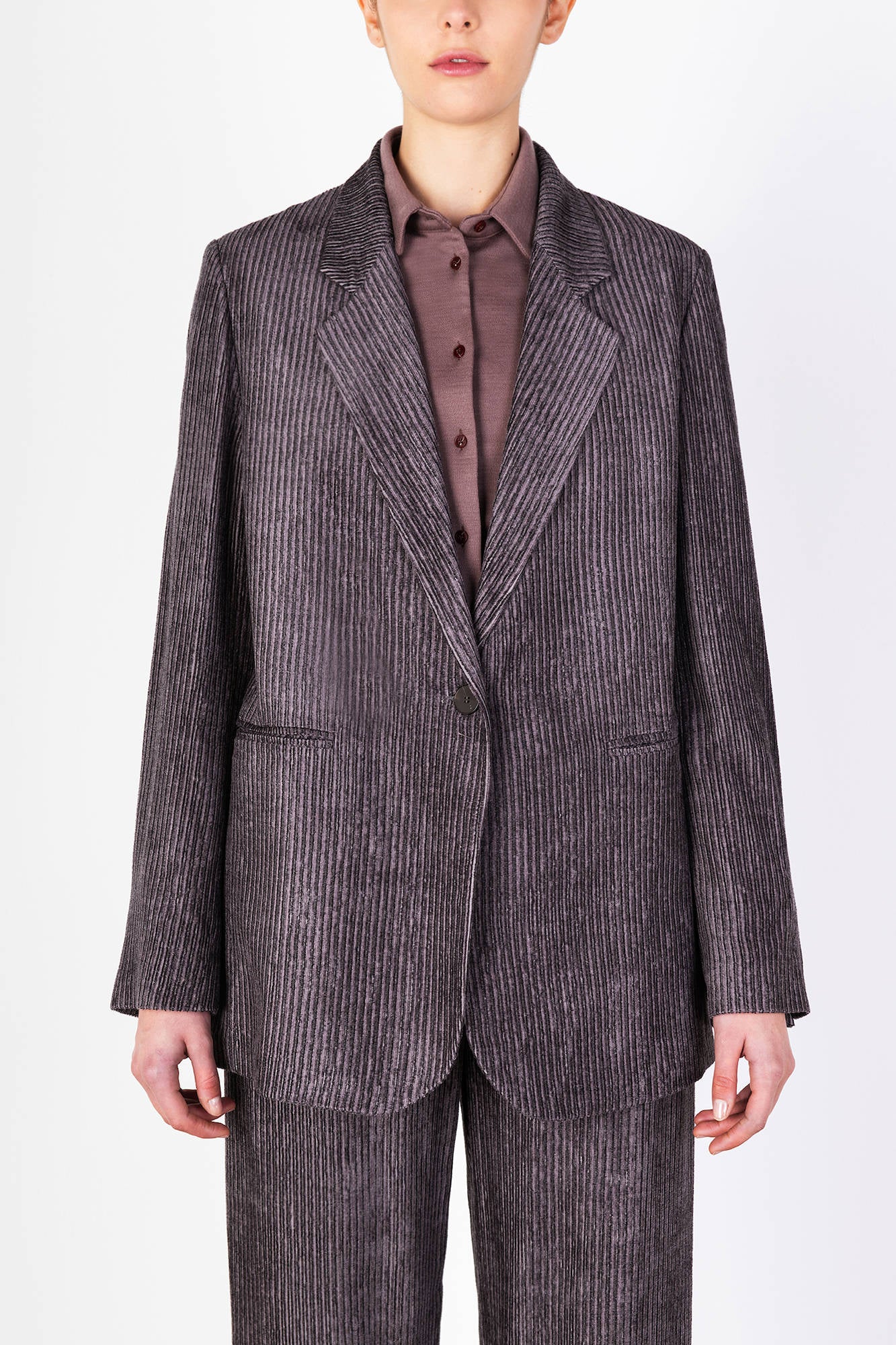 BLAZER MONOPETTO CORDUROY FLUIDO