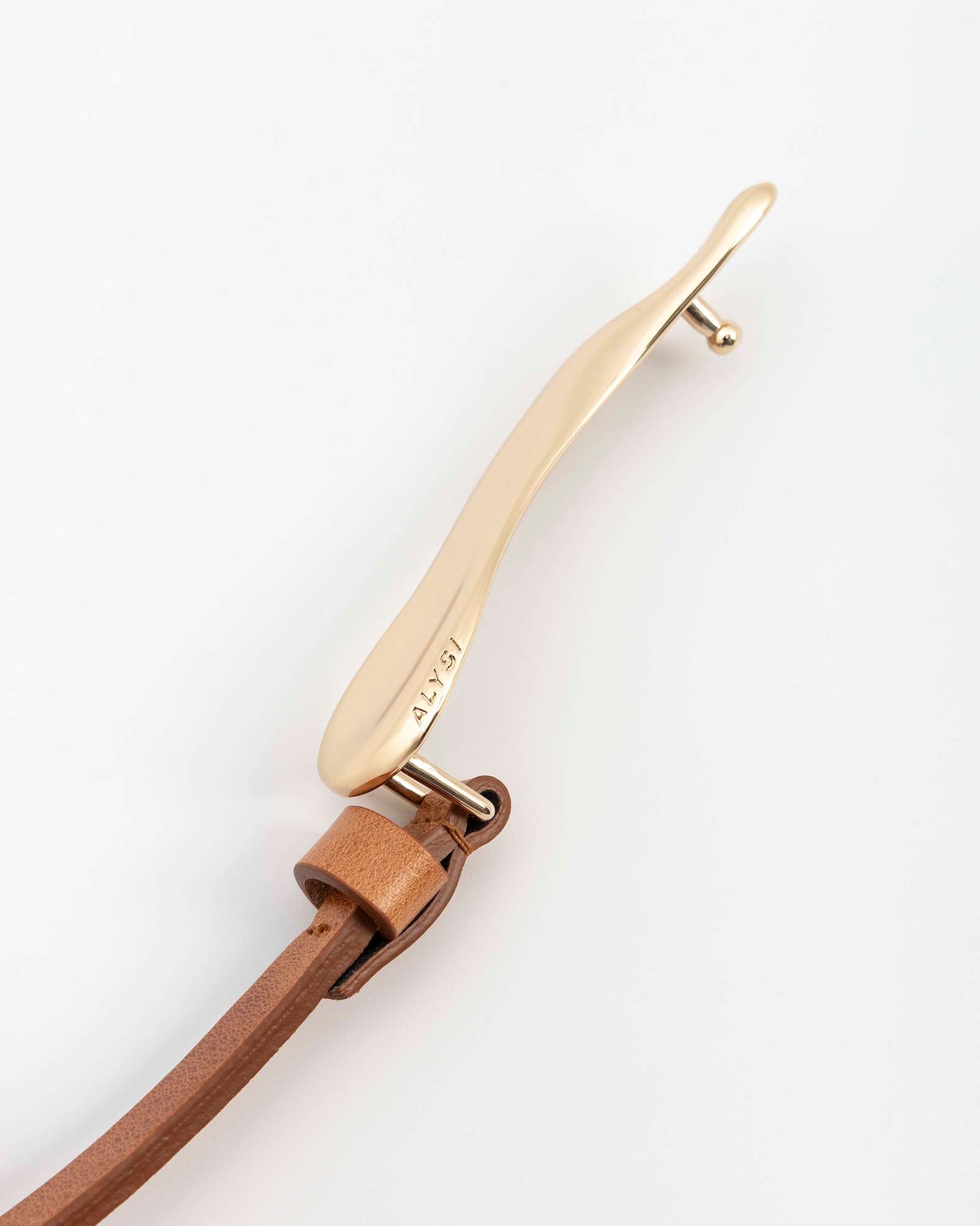 CINTURA SOTTILE IN PELLE