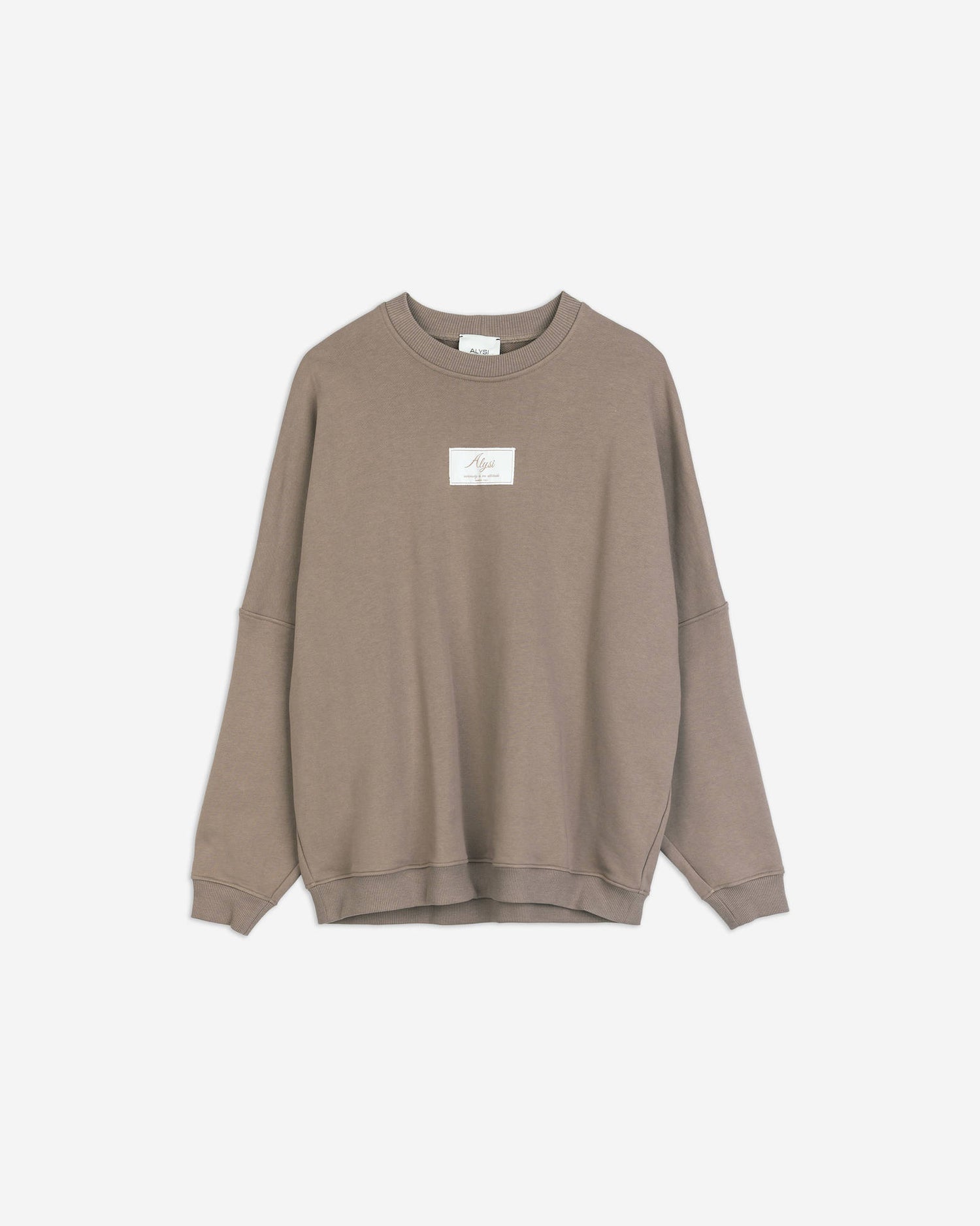 FELPA GIROCOLLO OVERSIZE