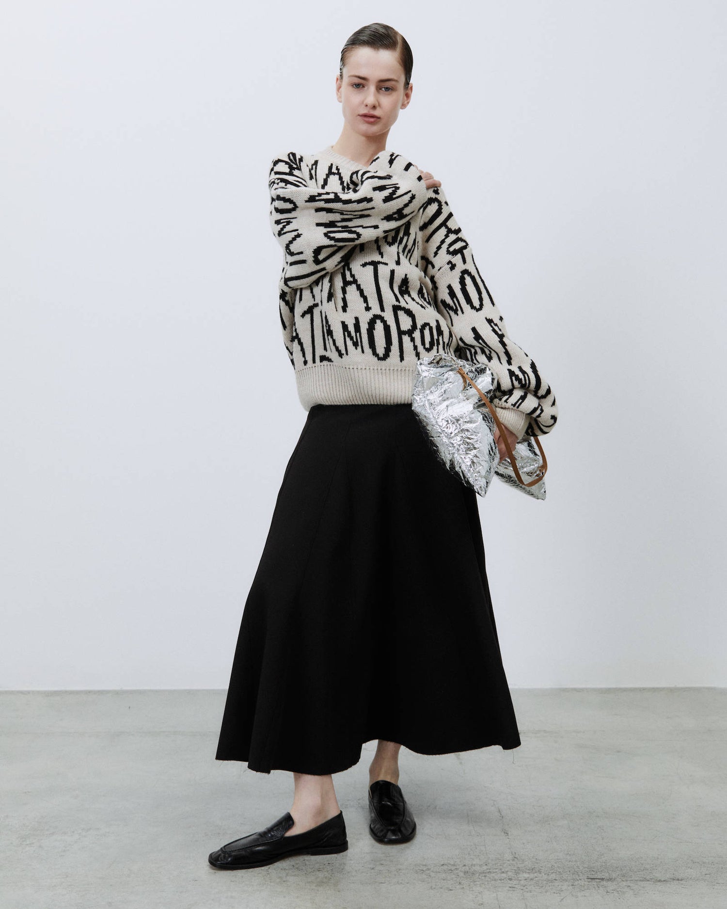 JACQUARD KNITTED PULLOVER