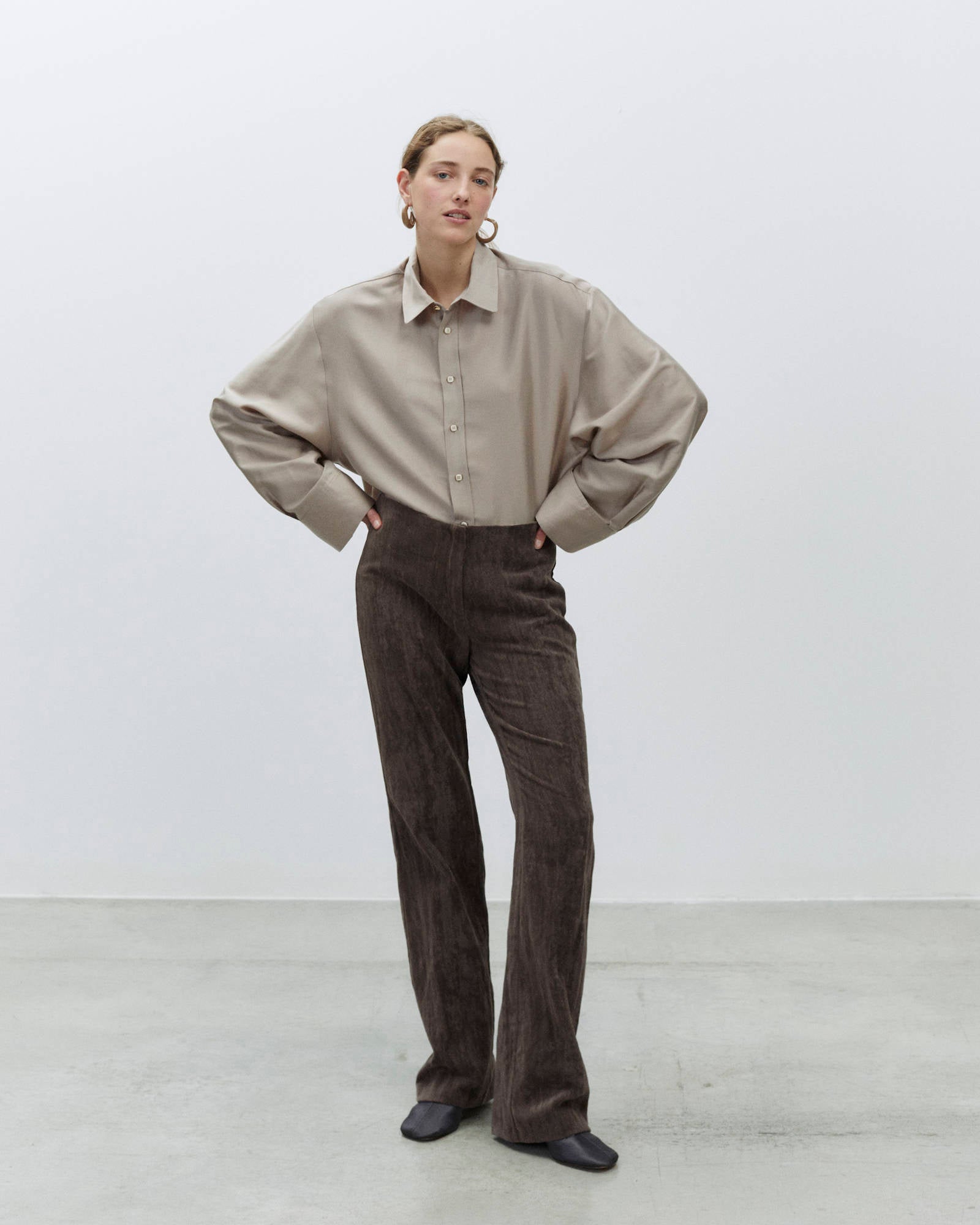 PANTALONE CRINKLE VELVET