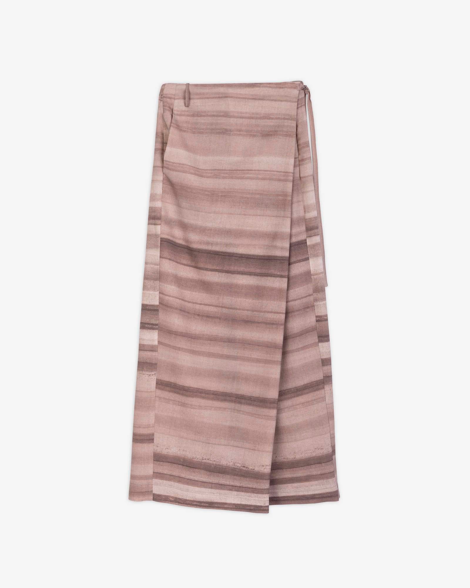 SHADE PRINT WALLET SKIRT