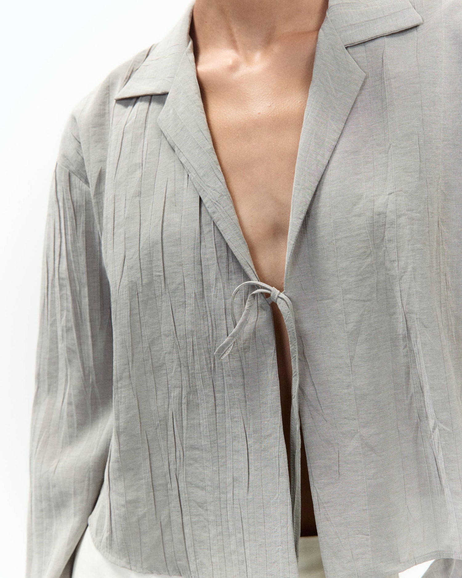 CAMICIA CORTA CRINKLE