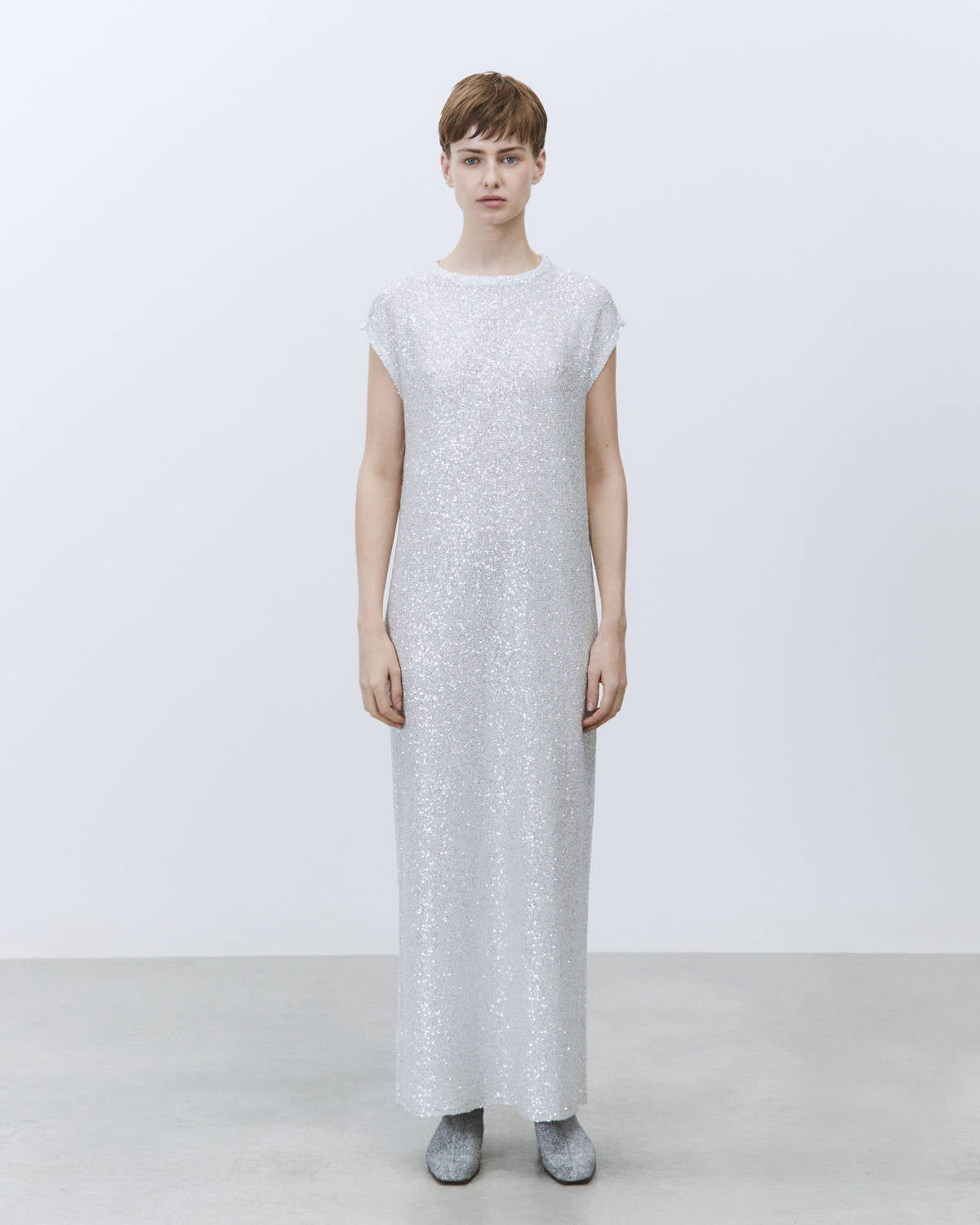 ABITO IN MAGLIA PAILLETTES