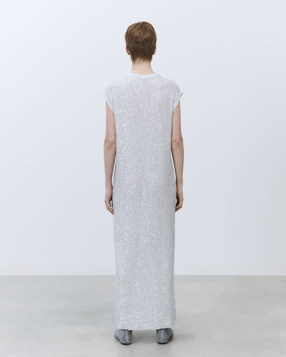 ABITO IN MAGLIA PAILLETTES