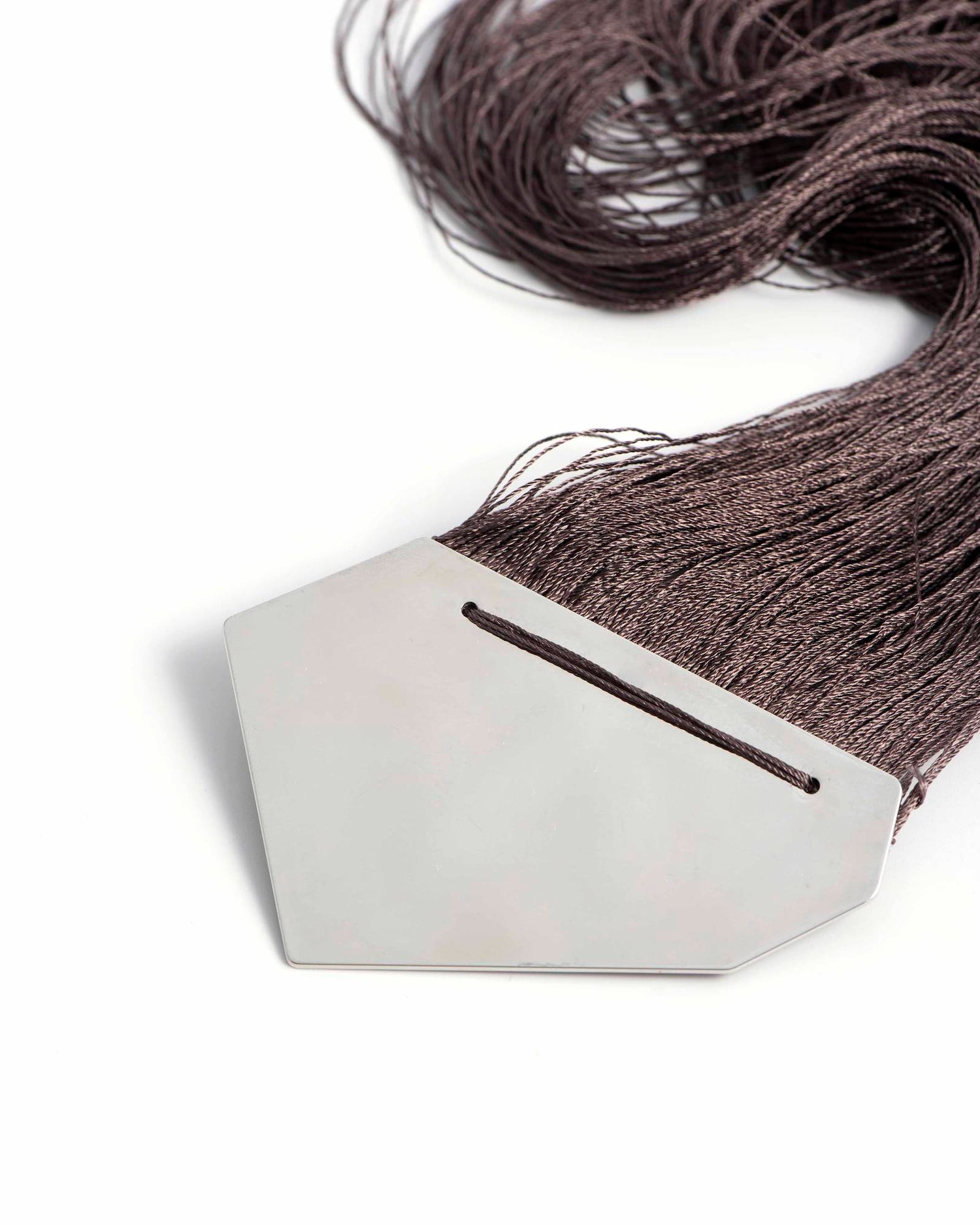 SPILLA PLACCA CON FRANGE