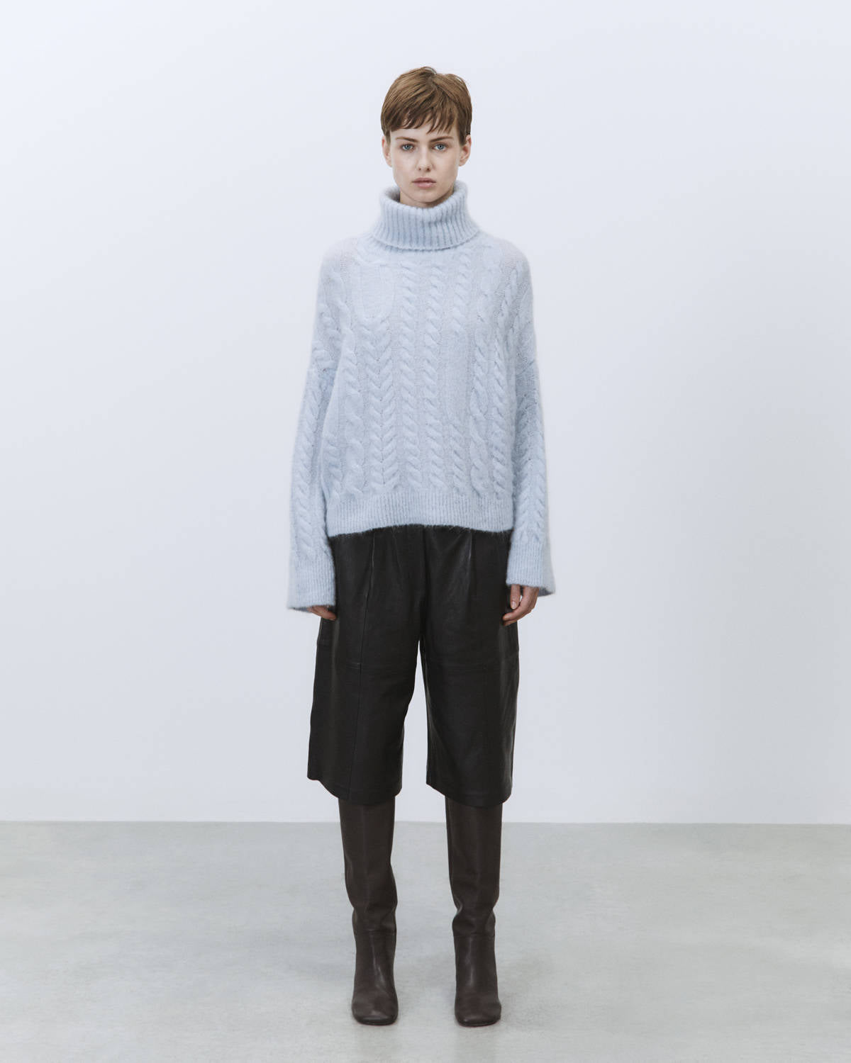 MAGLIA SUPER MOHAIR C/ALTO