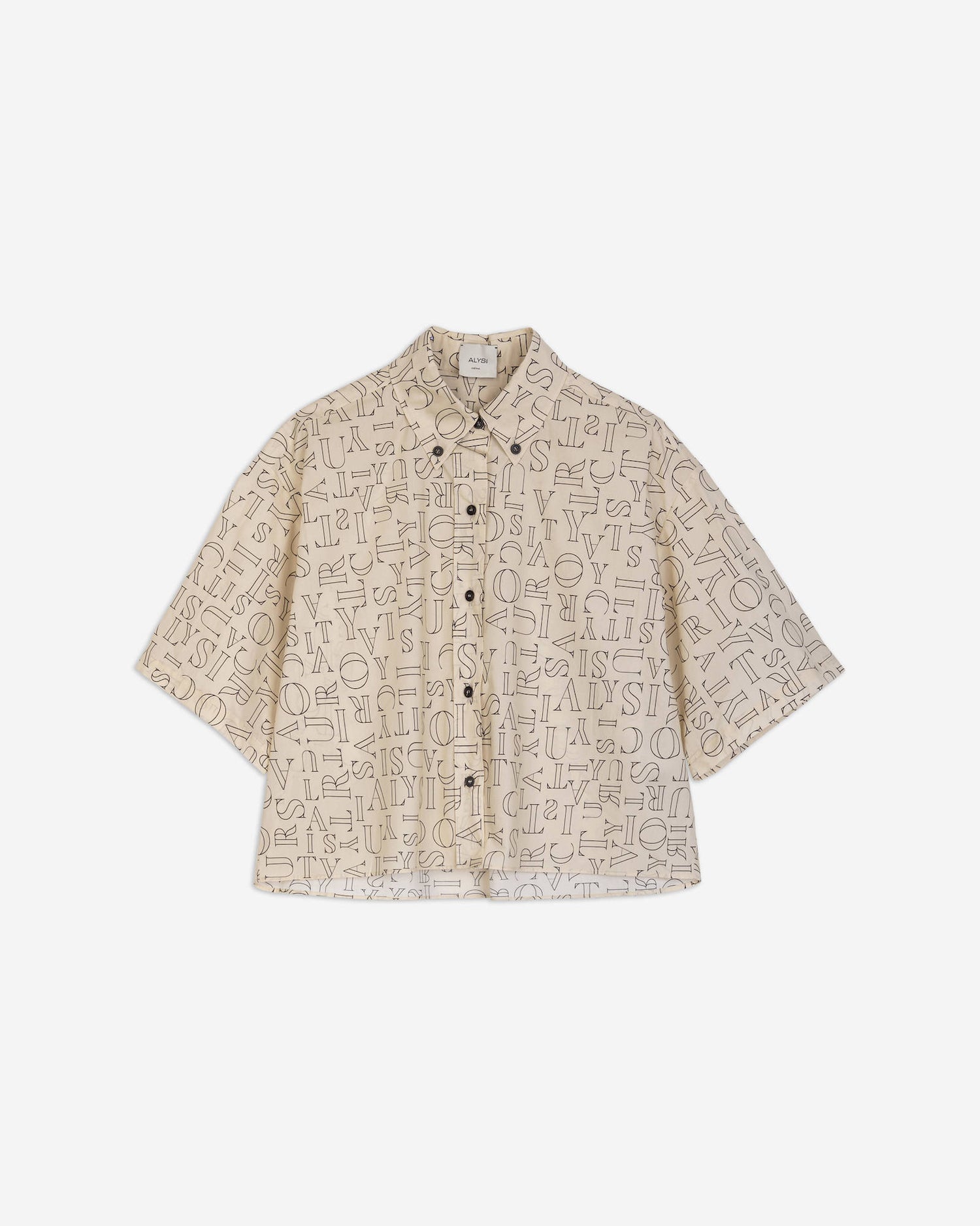 CAMICIA LETTERING BOXY