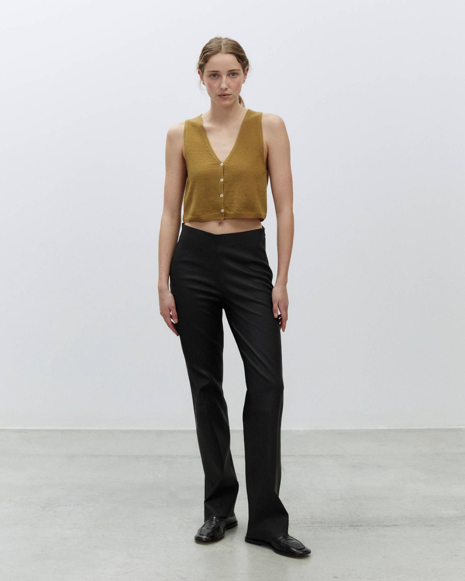 PANTALONE PELLE STRETCH