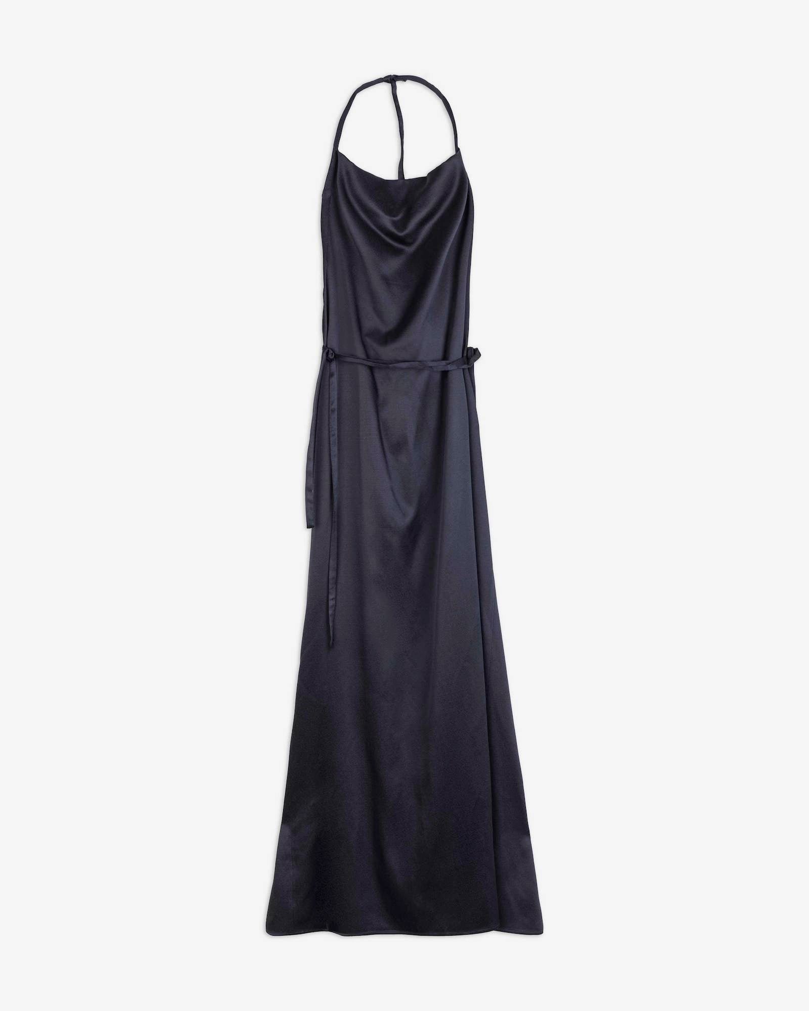 ABITO LUNGO SATIN