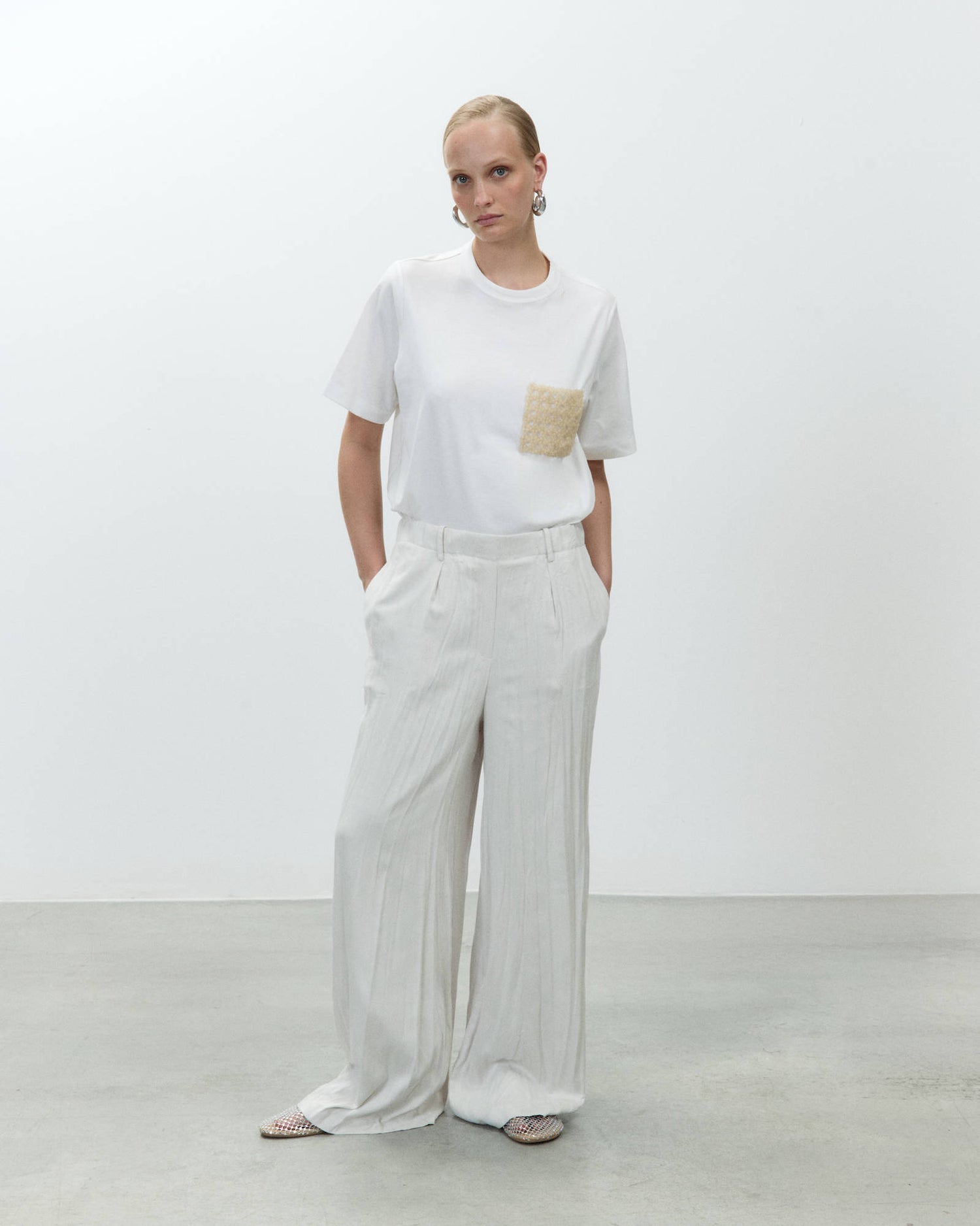 PANTALONE DAINETTO STROPICCIO