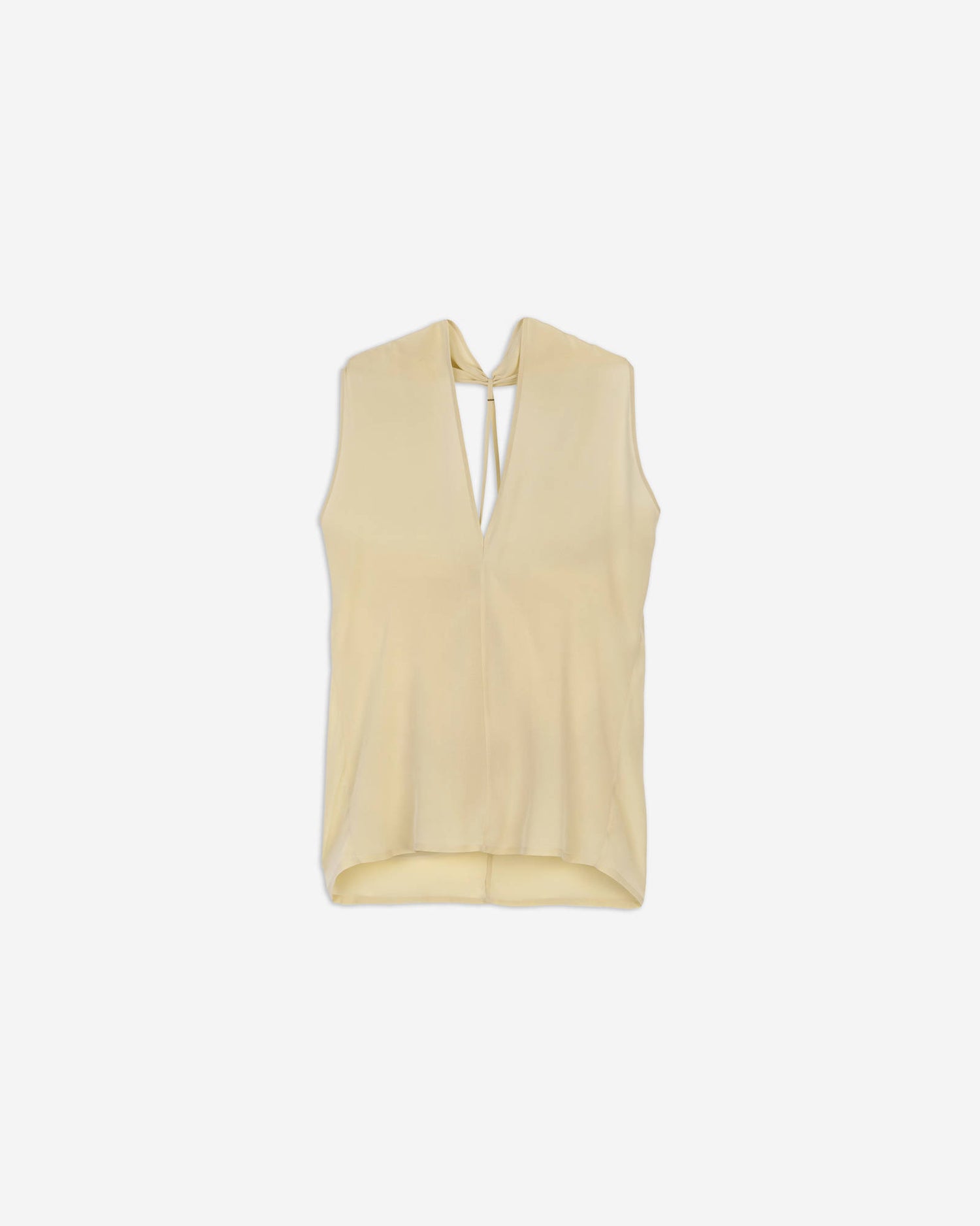 TOP IN SETA SCHIENA SCOPERTA