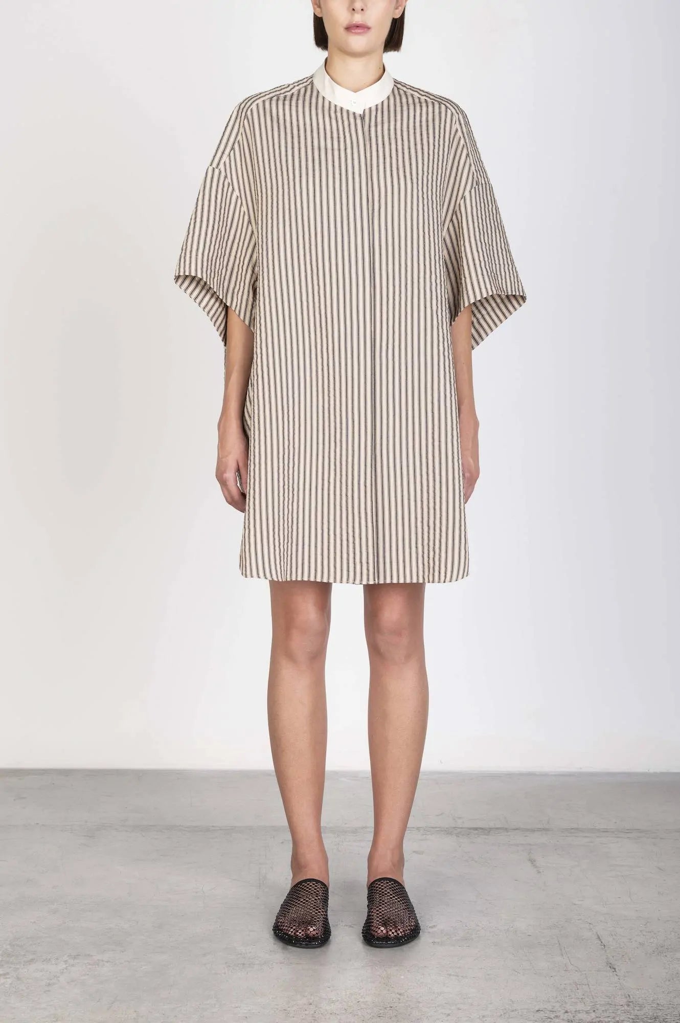 MINI ABITO TAILORED STRIPE