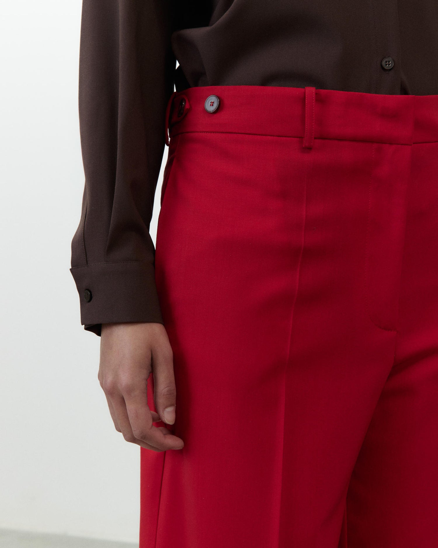 PANTALONE DRITTO IN LANA