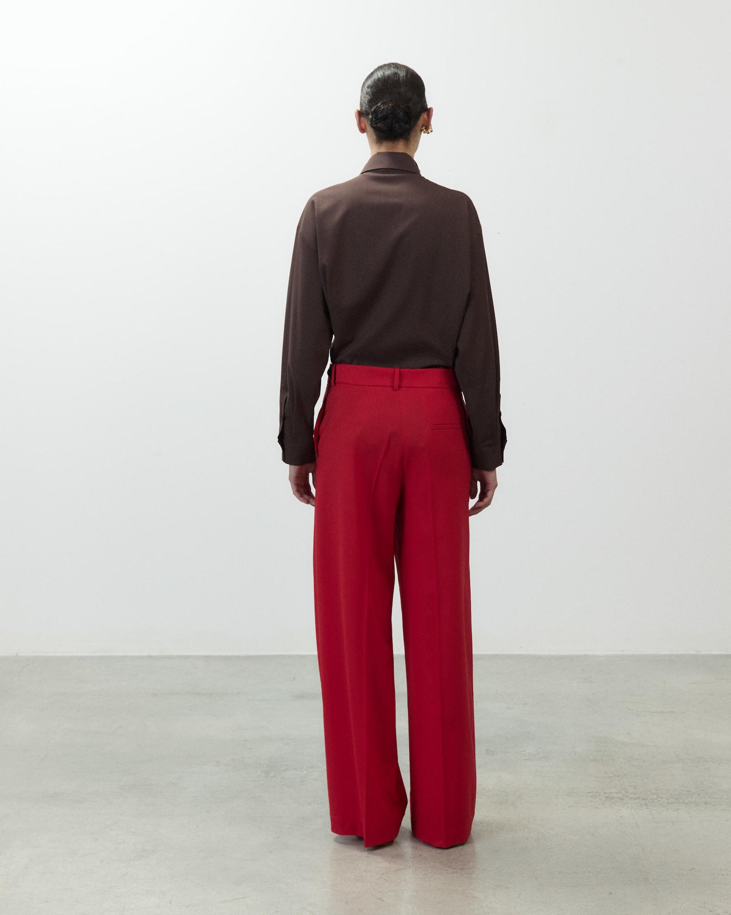 PANTALONE DRITTO IN LANA