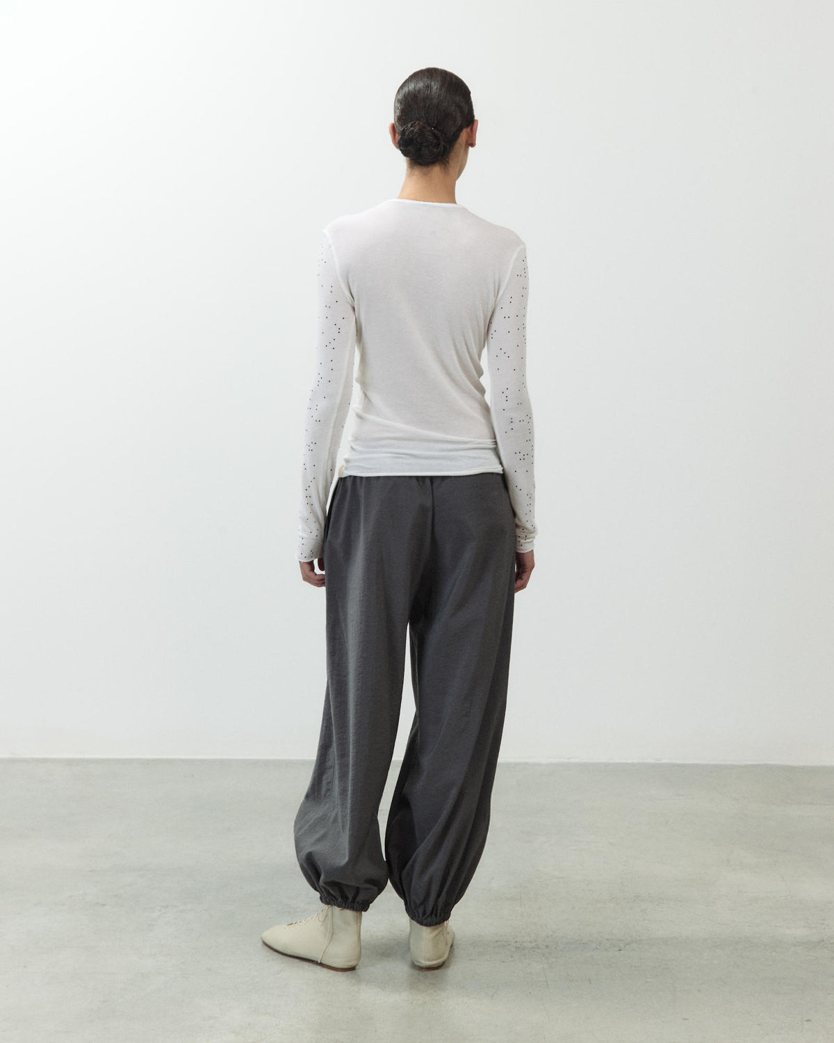 MAGLIA SLIM CON STRASS