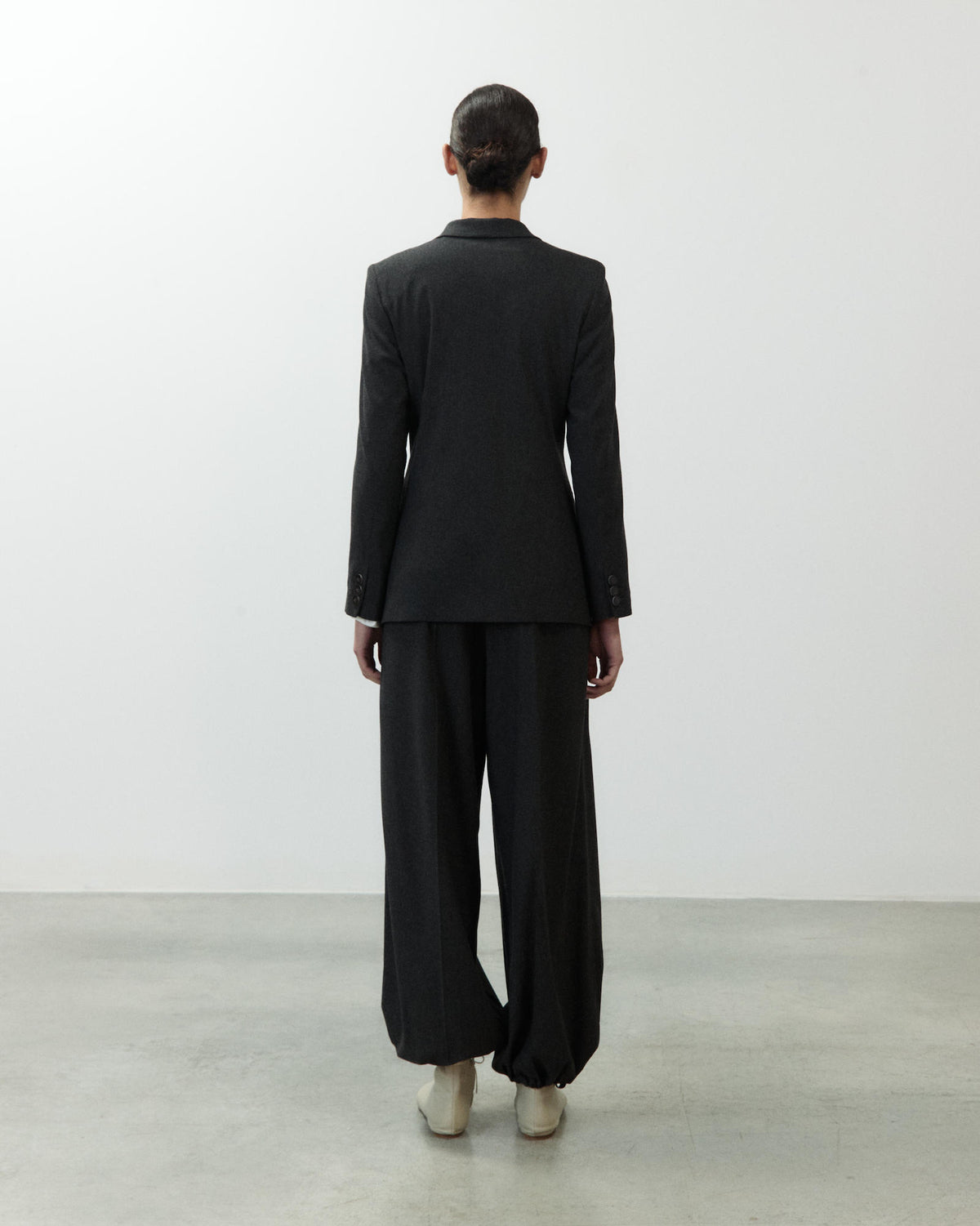 BLAZER SLIM IN FLANELLA