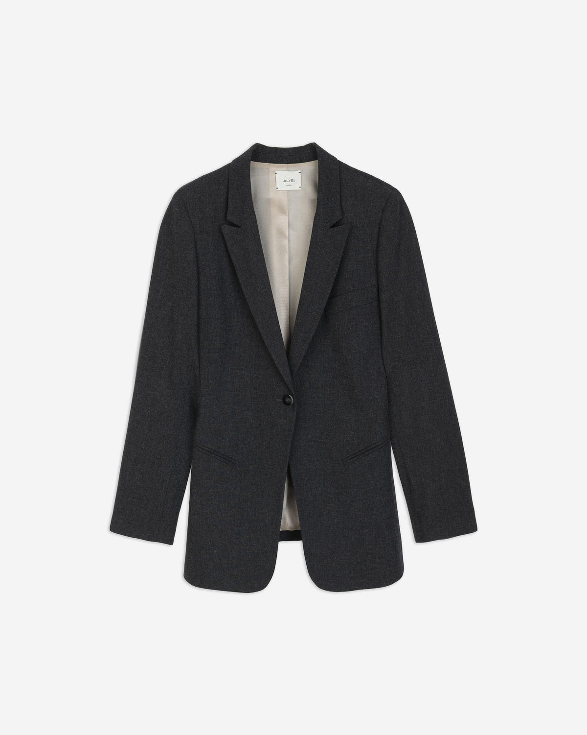 BLAZER SLIM IN FLANELLA
