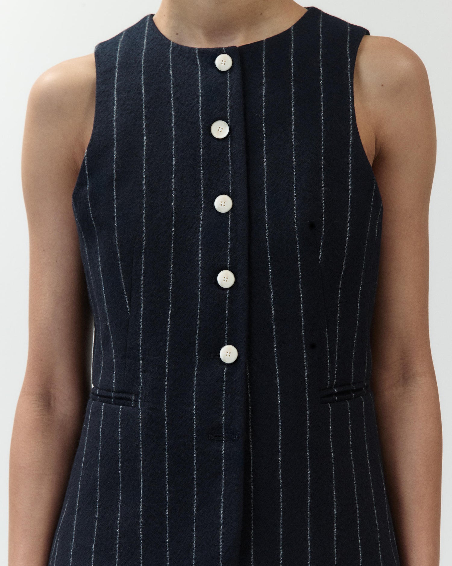 GILET SLIM GESSATO
