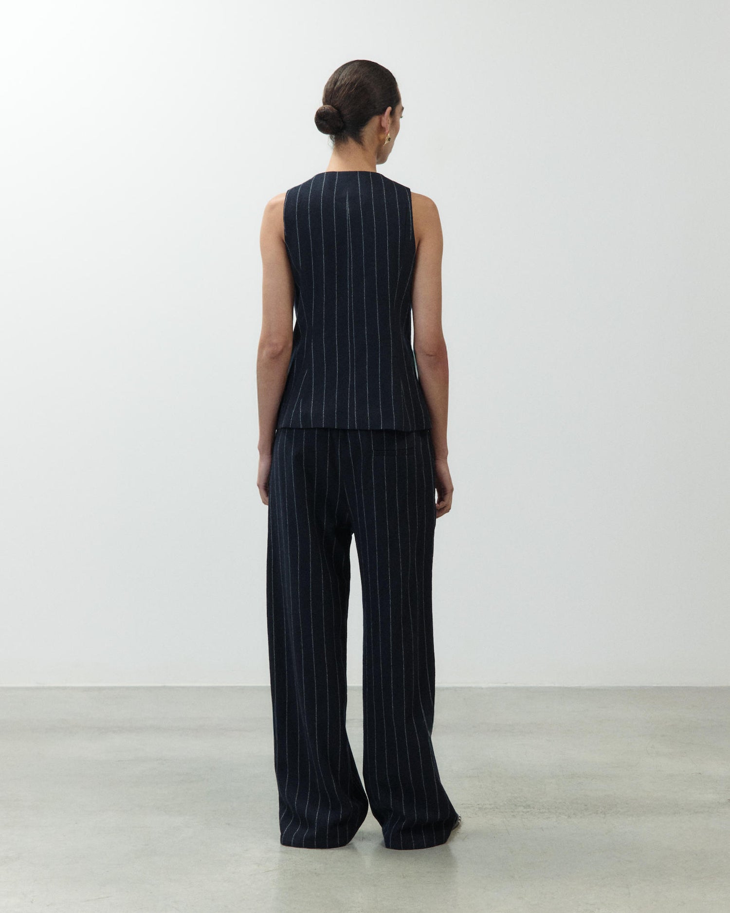 GILET SLIM GESSATO