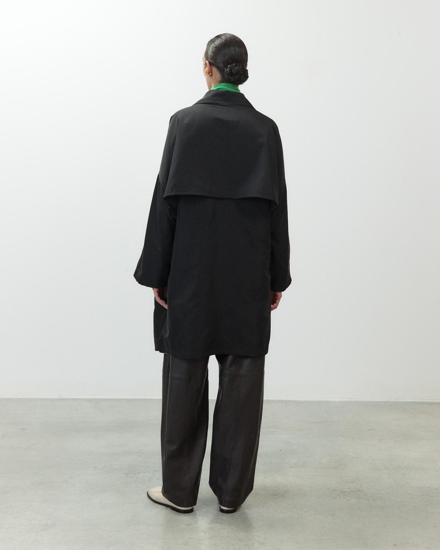 TRENCH IN NYLON e FLANELLA