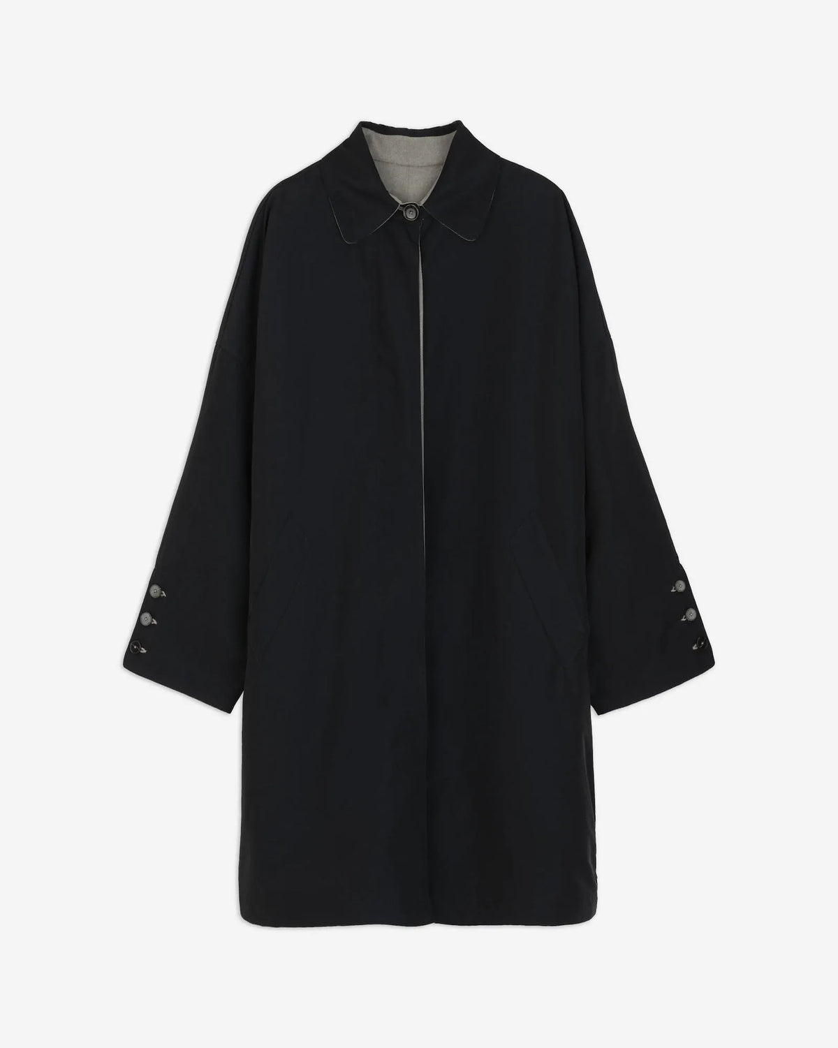 TRENCH IN NYLON e FLANELLA