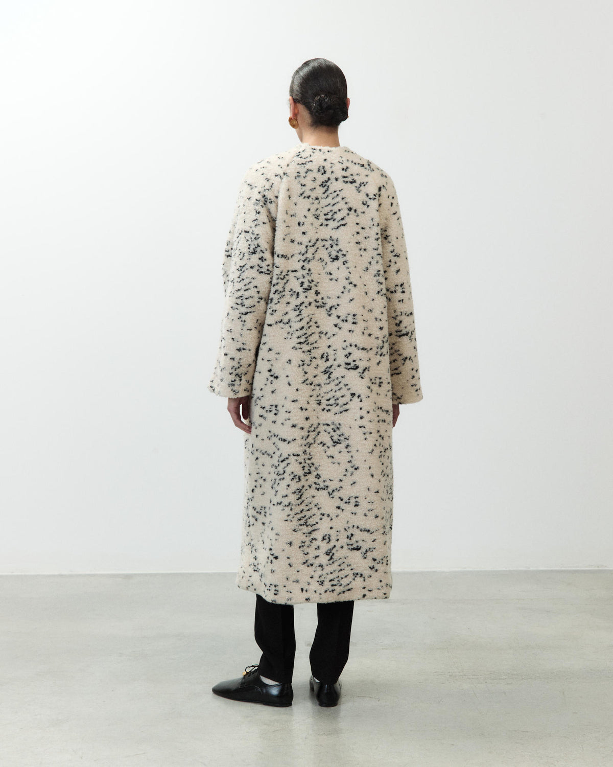 CAPPOTTO TEDDY MELAGE