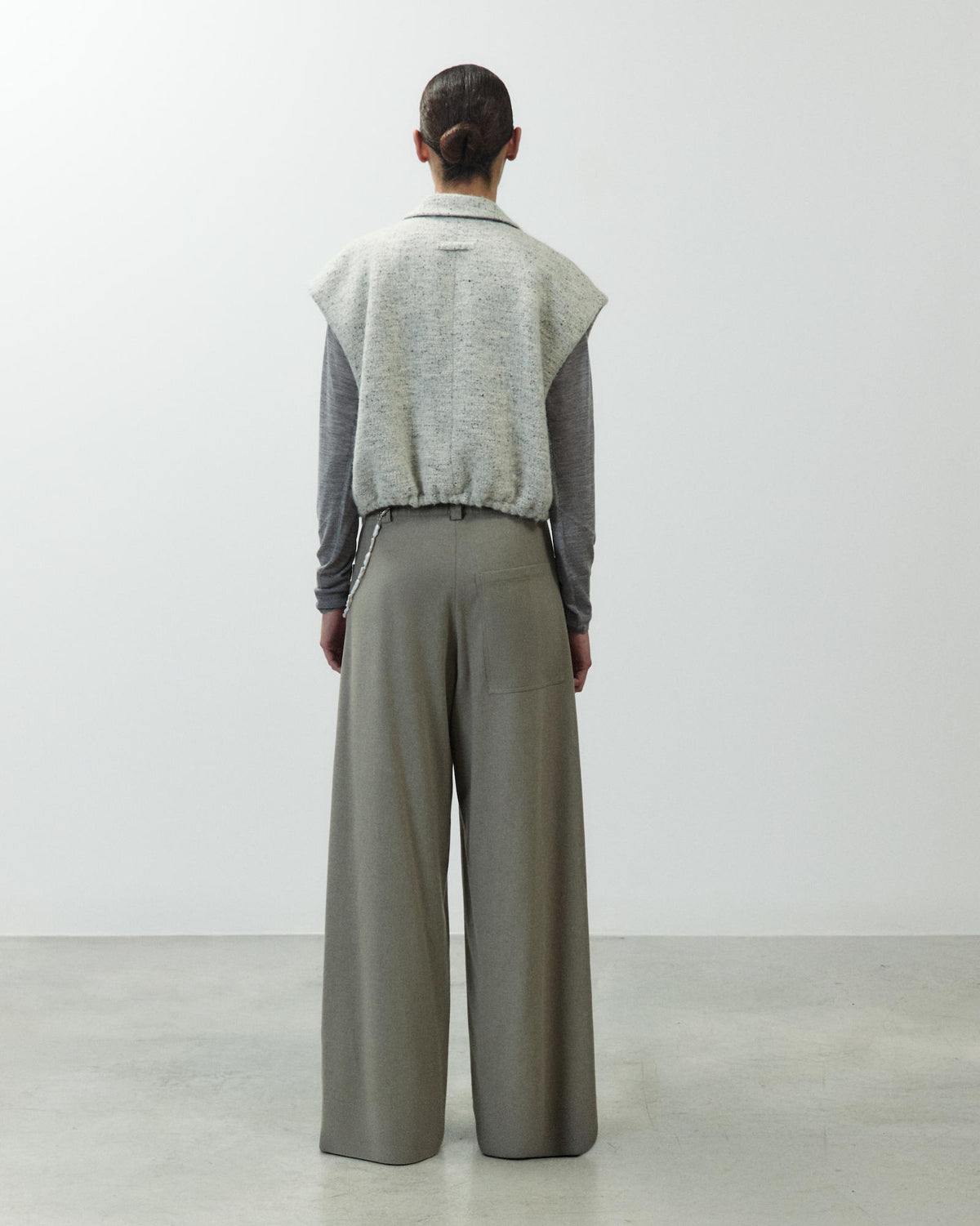 GILET CORTO BOUCLÈ