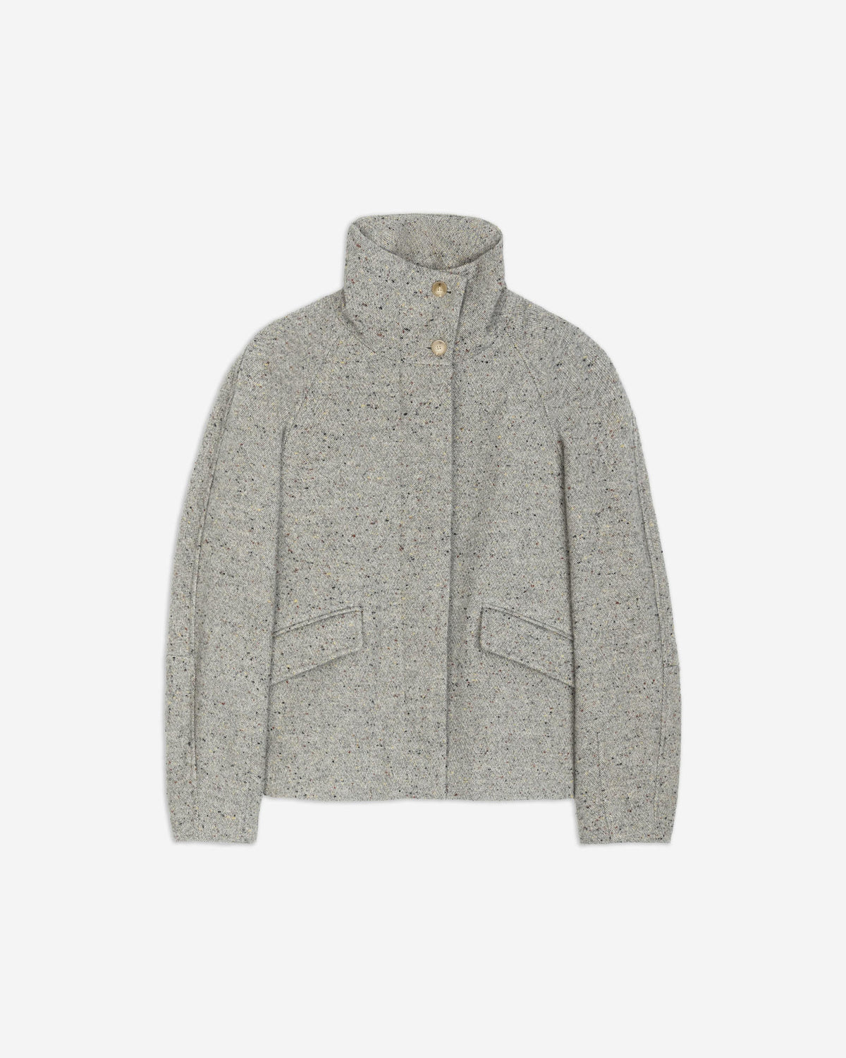 GIACCA CORTA IN TWEED