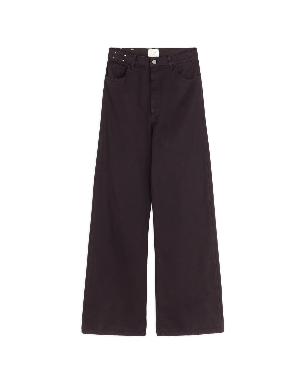PANTALONE WIDELEG IN COTONE