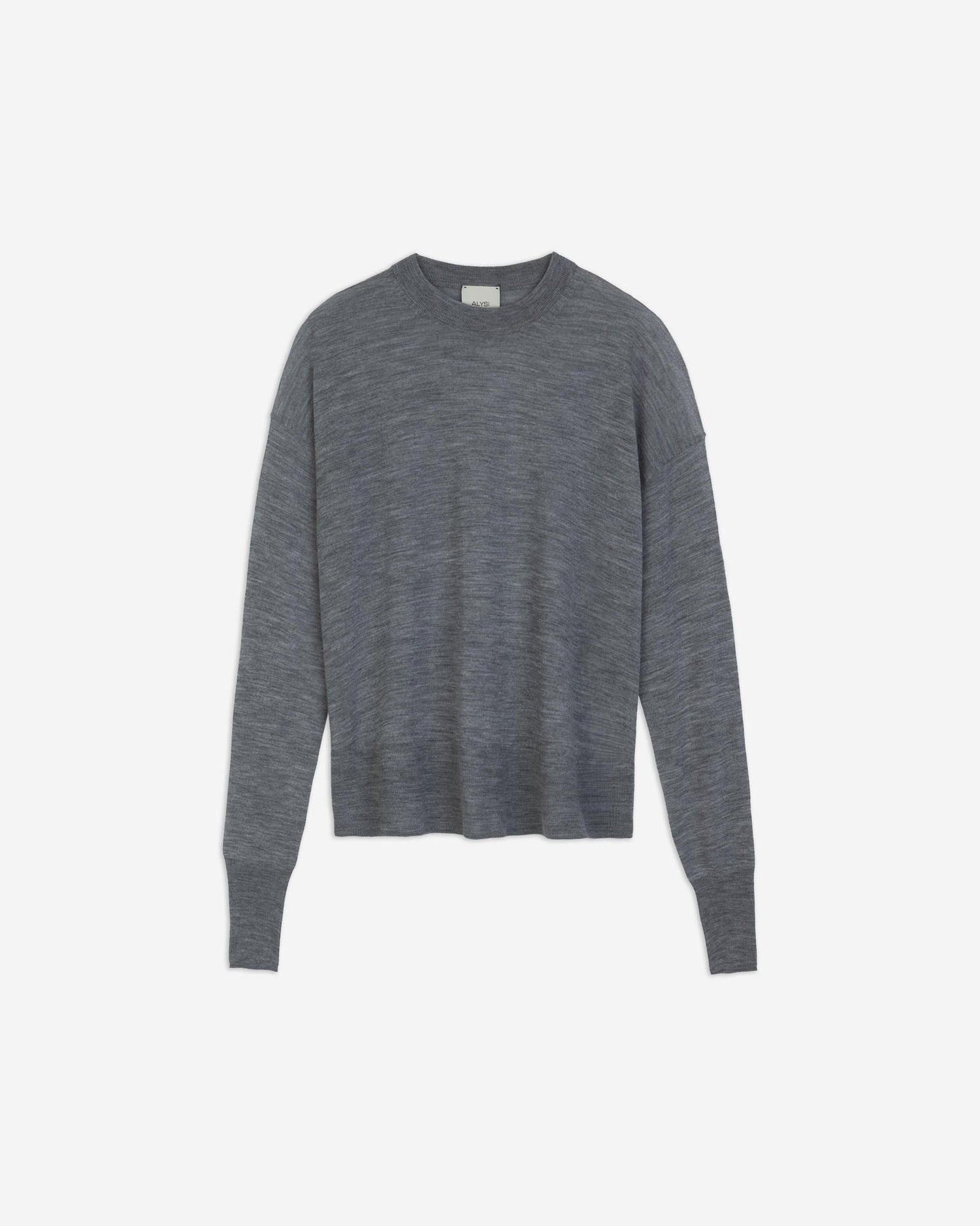 PULLOVER GIROCOLLO IN MAGLIA FINE