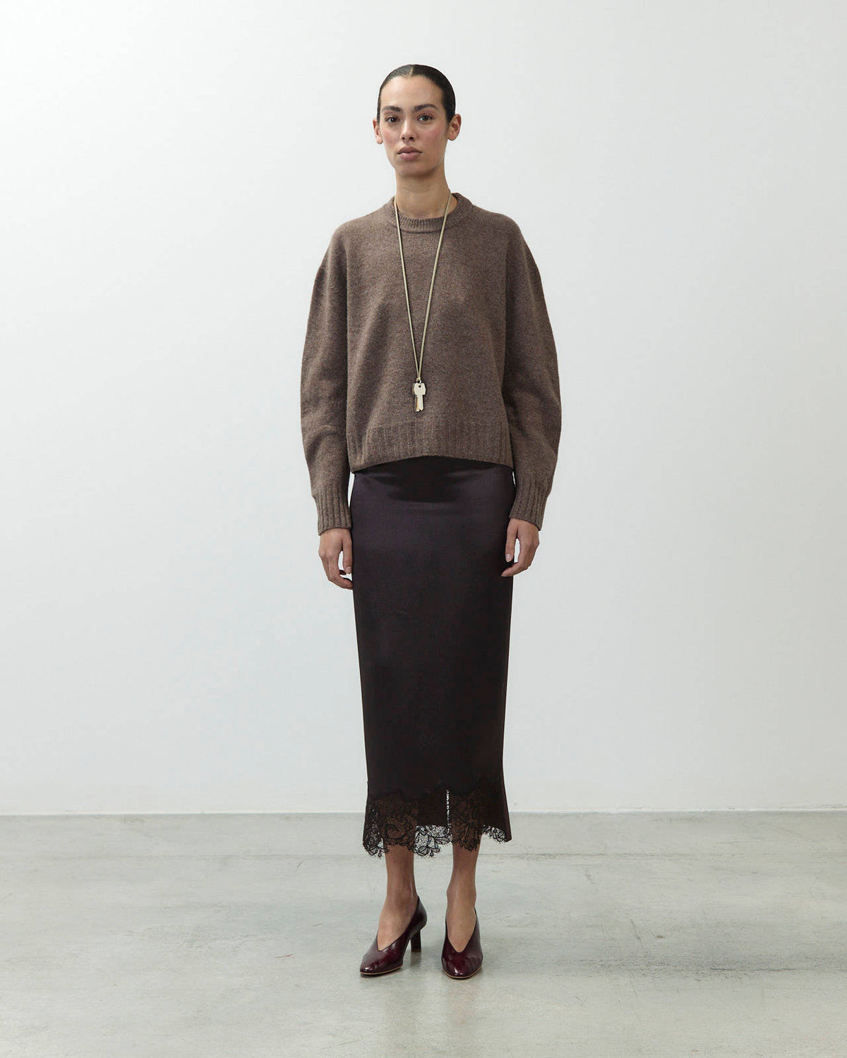 PULLOVER GIROCOLLO CACHEMIRE