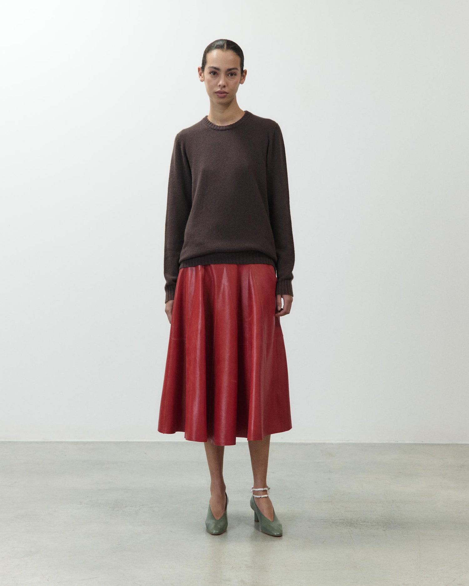 PULLOVER GIROCOLLO IN CACHEMIRE