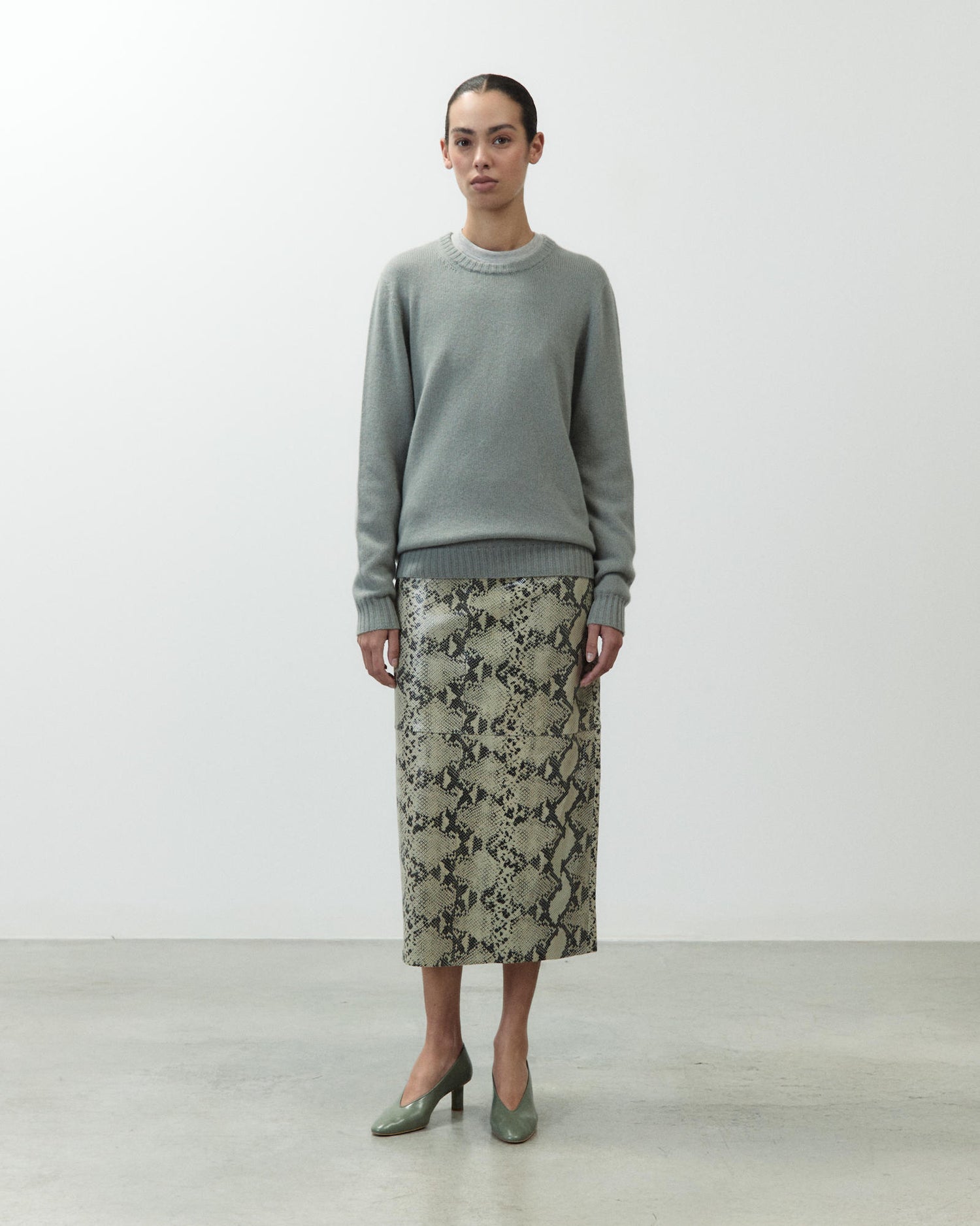 PULLOVER GIROCOLLO IN CACHEMIRE