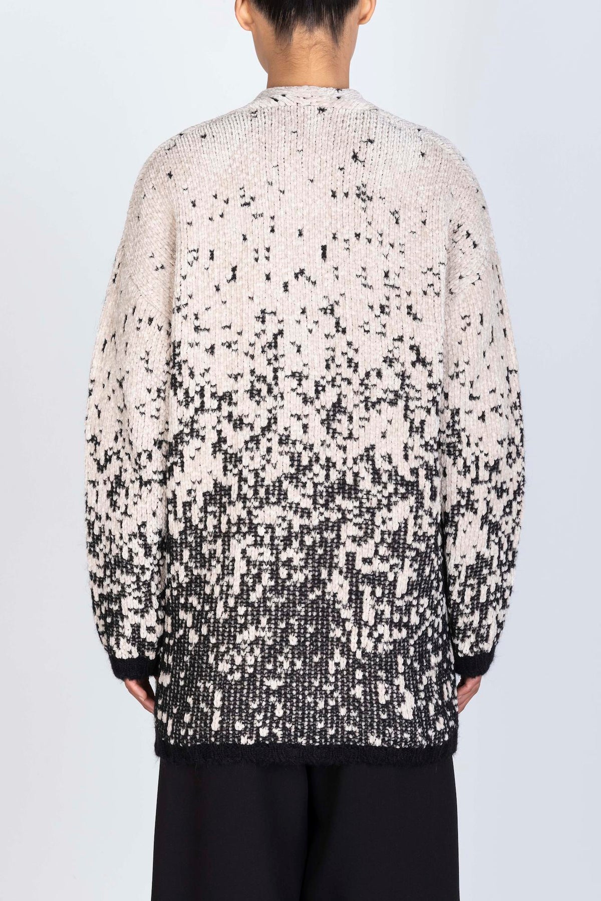 CARDIGAN CINIGLIA KNIT S/BOTTO